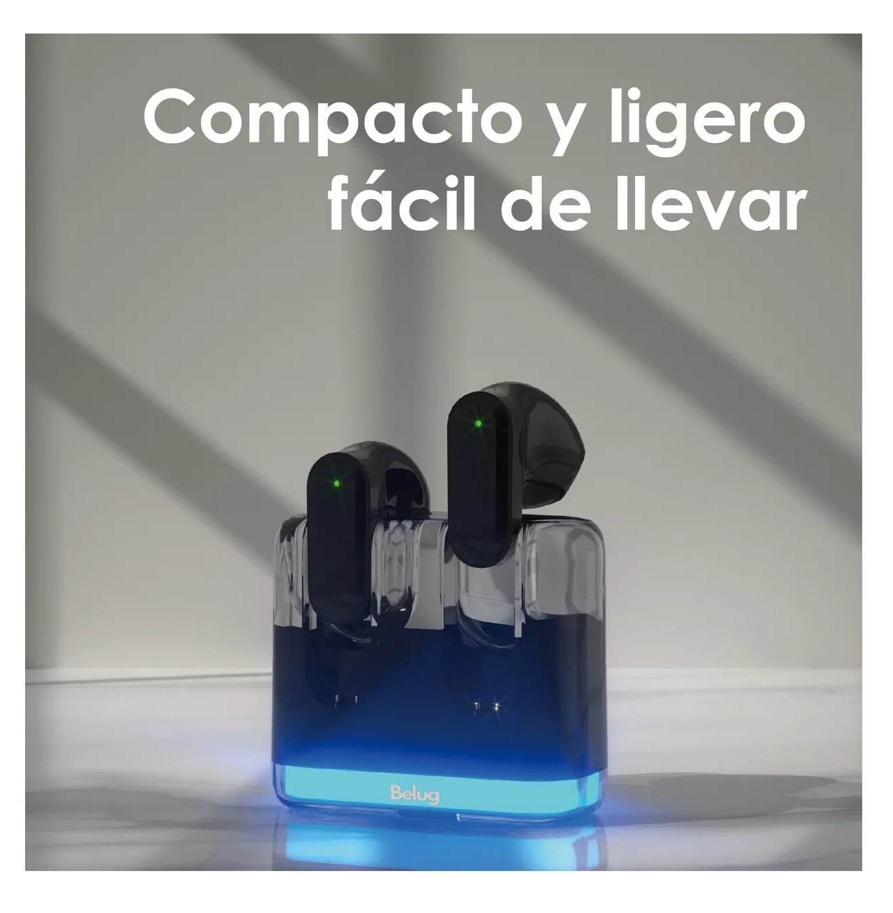 Foto 6 pulgar | Auricular Deportivo Inalámbrico Bluetooth Compacto Belug, Negro