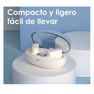 Foto 5 | Auriculares Inalámbricos Bluetooth Belug, Beige