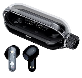 Foto 1 | Audífonos Inalámbricos Bluetooth Con Micrófono Belug, Negro