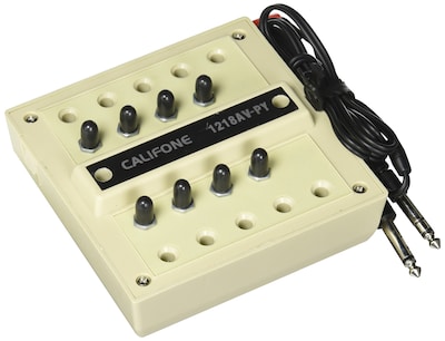 Foto 1 | Jackbox Califone 1218avpy Monoaural De 8 Posiciones Con Control De Volumen - Venta Internacional.