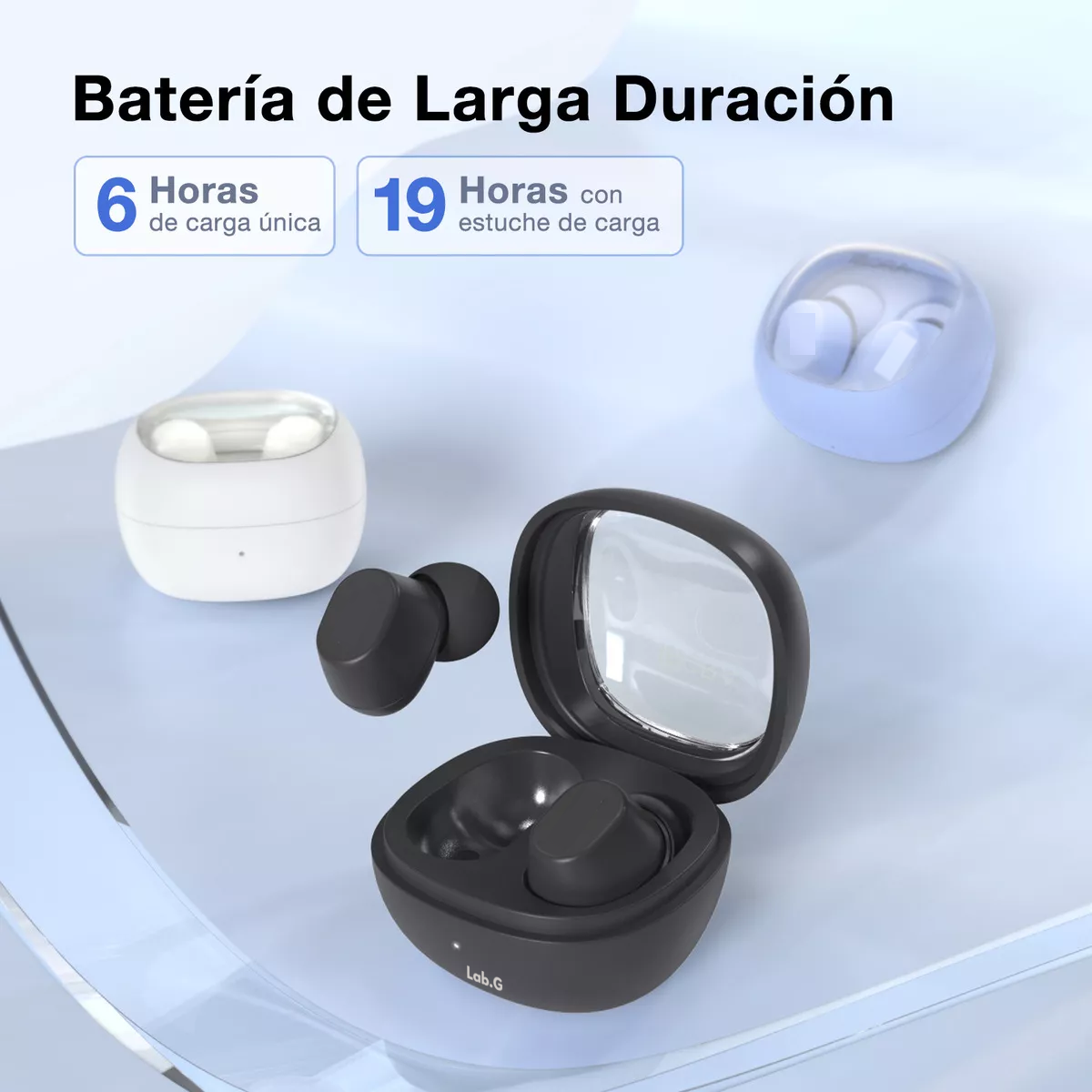 Foto 5 pulgar | Audifonos Lab.G Inalambricos In Ear Manos Libres Bluetooth 5.3 Color Negro