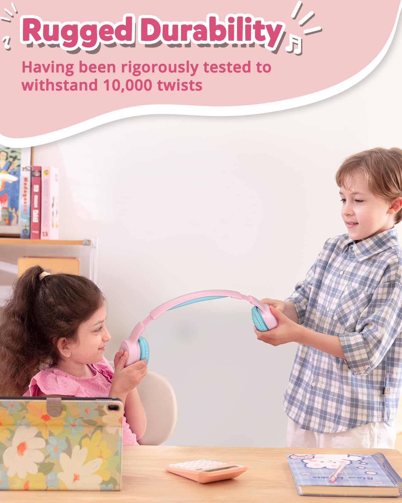Foto 8 pulgar | Auriculares Bluetooth Tronsmart Kh02 Para Niños Con Límite De Volumen - Venta Internacional.