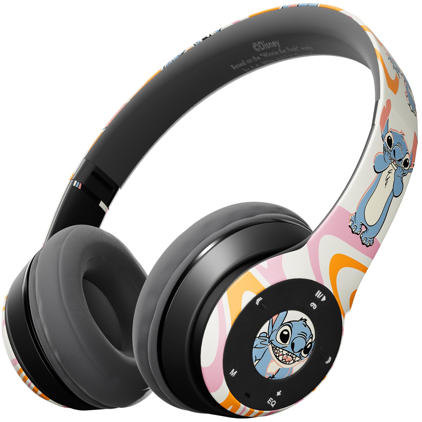 Foto 2 pulgar | Auriculares Supraaurales Bluetooth Ijoy Disney Stitch Fun Waves - Venta Internacional.