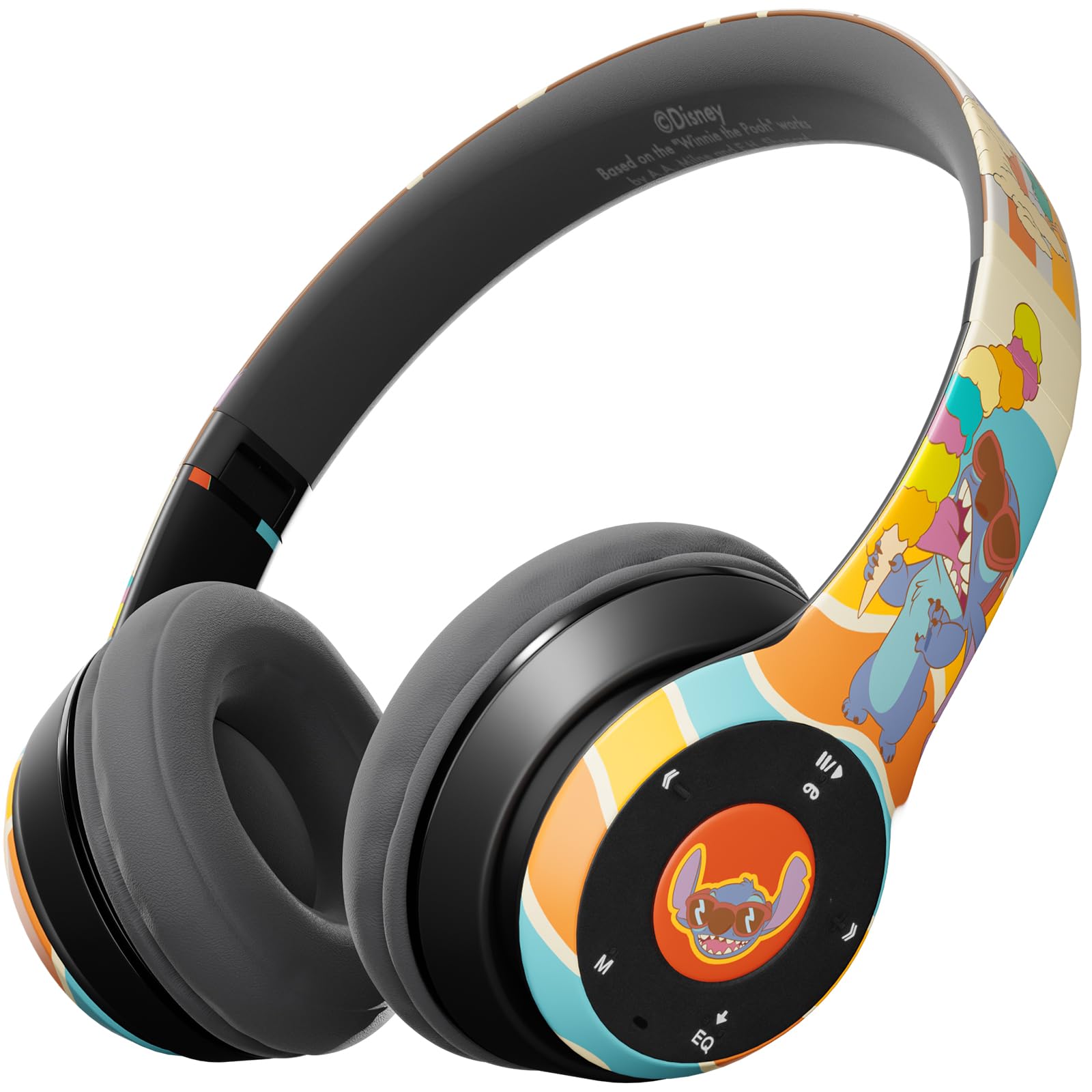 Foto 2 pulgar | Auriculares Supraaurales Bluetooth Ijoy Disney Stitch Beach Day - Venta Internacional.
