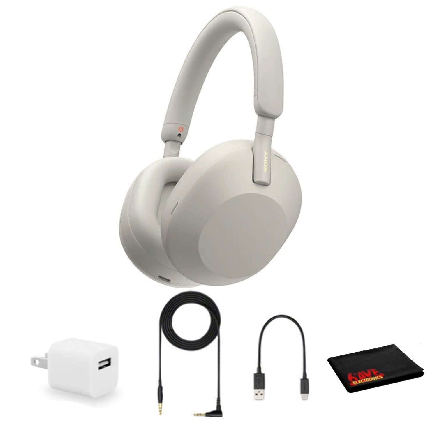 Foto 2 pulgar | Auriculares Supraaurales Inalámbricos Sony Wh-1000xm5 Plateados - Venta Internacional.