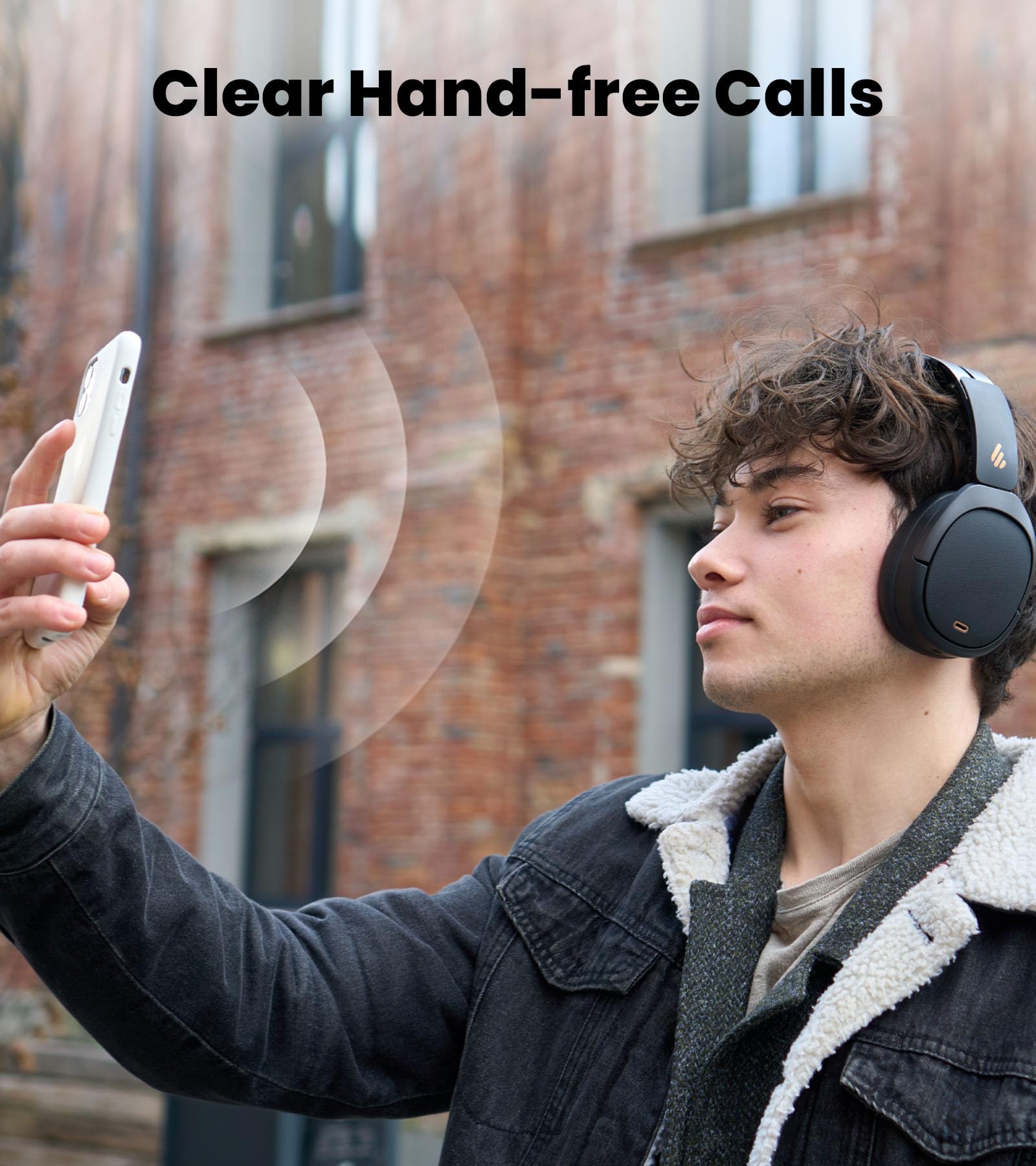 Foto 5 pulgar | Auriculares Edifier W80 Para Colocar Sobre Las Orejas Con Cancelación Activa De Ruido - Venta Internacional.