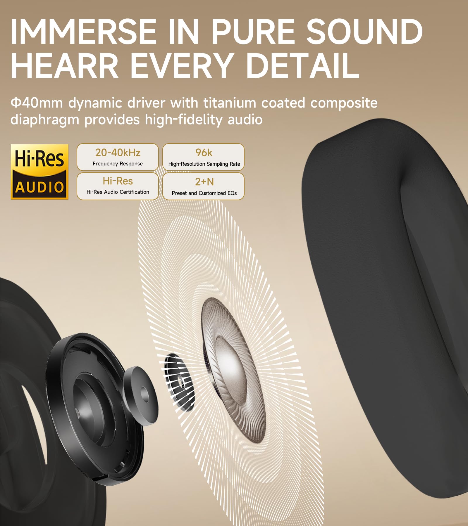 Foto 6 pulgar | Auriculares Edifier Atom Max Hybrid Con Cancelación Activa De Ruido - Venta Internacional.