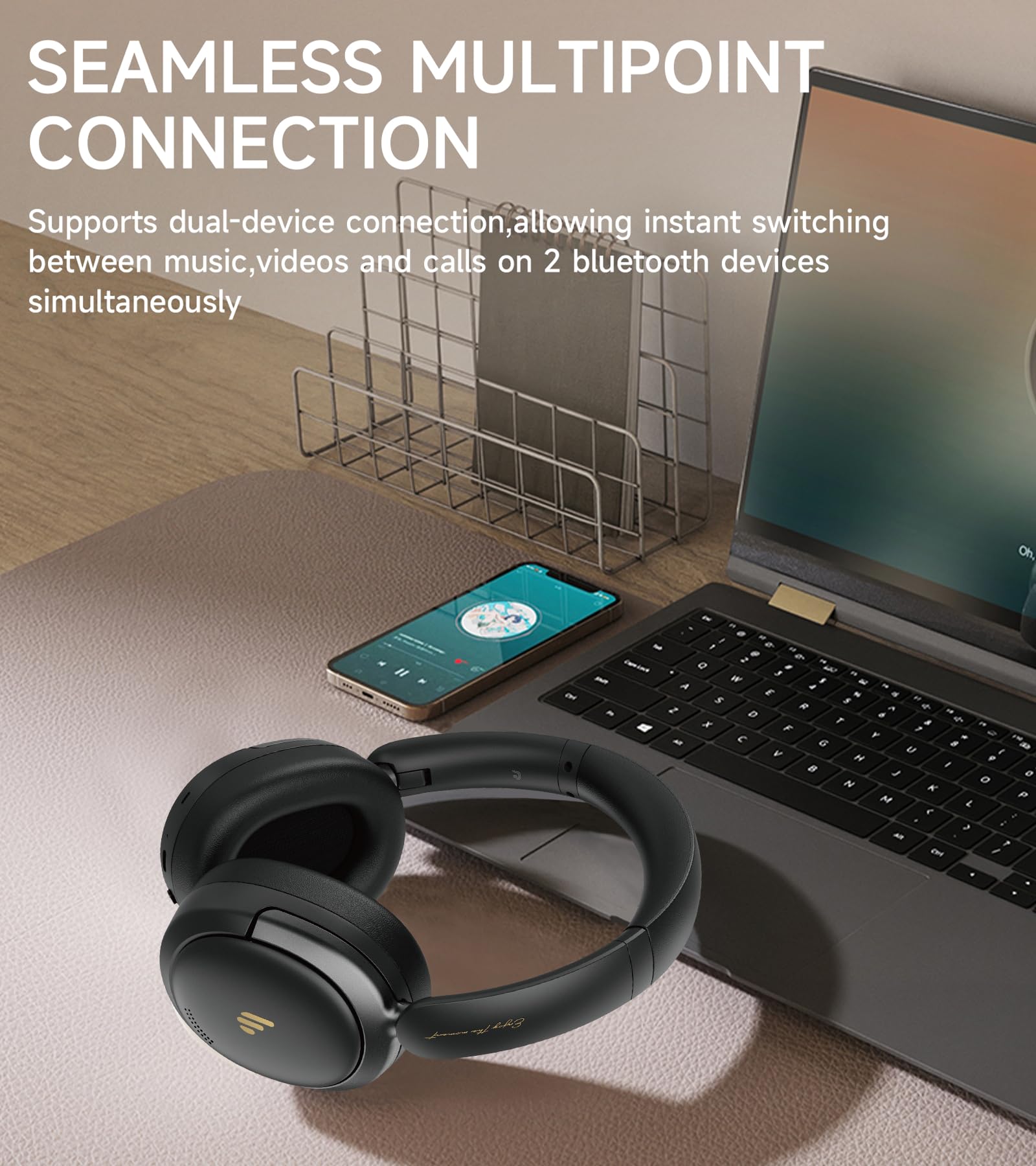 Foto 8 pulgar | Auriculares Edifier Atom Max Hybrid Con Cancelación Activa De Ruido - Venta Internacional.