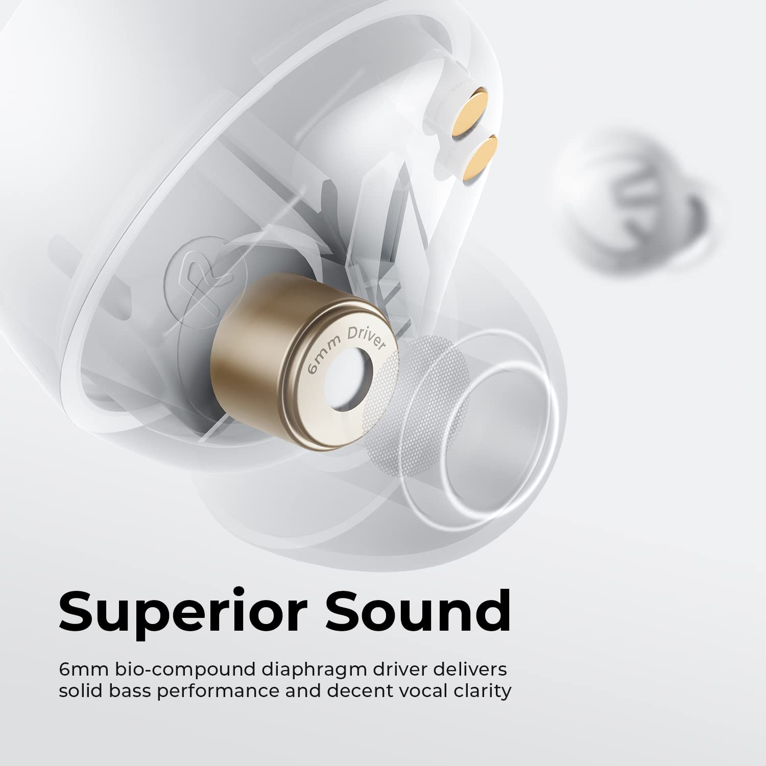 Foto 5 pulgar | Auriculares Inalámbricos Soundpeats Free2 Classic Bluetooth V5.1 - Venta Internacional.