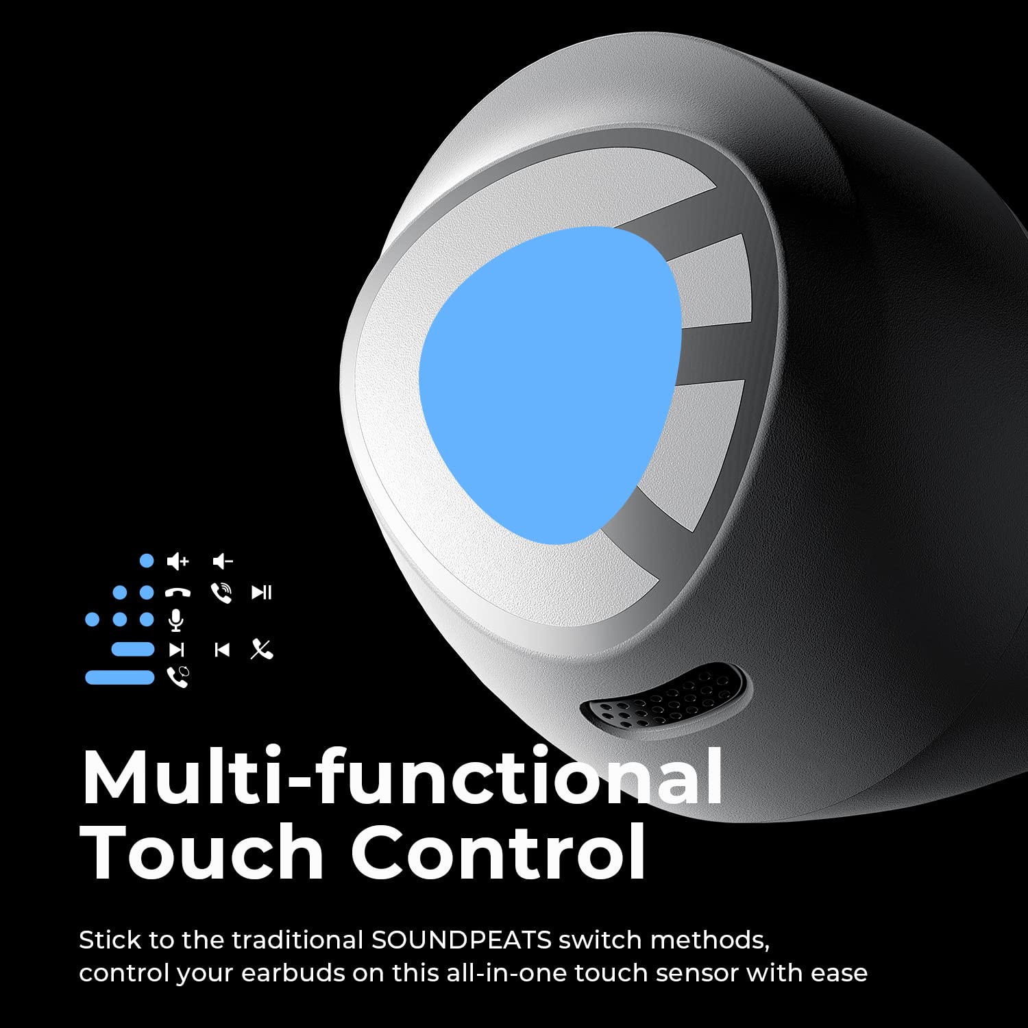 Foto 7 pulgar | Auriculares Inalámbricos Soundpeats Free2 Classic Bluetooth V5.1 - Venta Internacional.