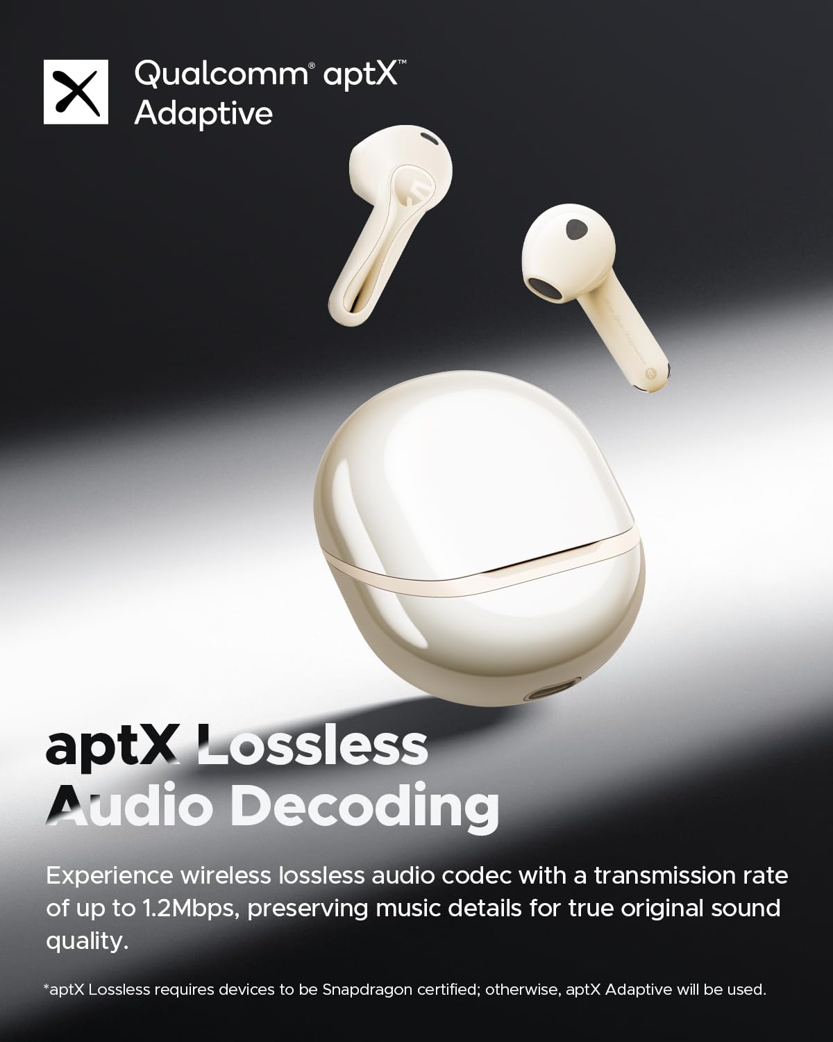 Foto 5 pulgar | Auriculares Inalámbricos Soundpeats Air5 Con Aptx Adaptive Lossless - Venta Internacional.