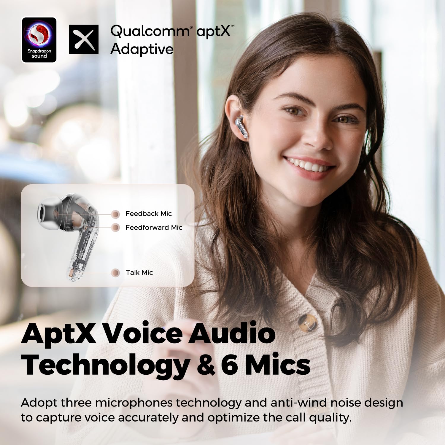 Foto 4 | Auriculares Inalámbricos Soundpeats Air4 Pro Con Cancelación De Ruido - Venta Internacional.
