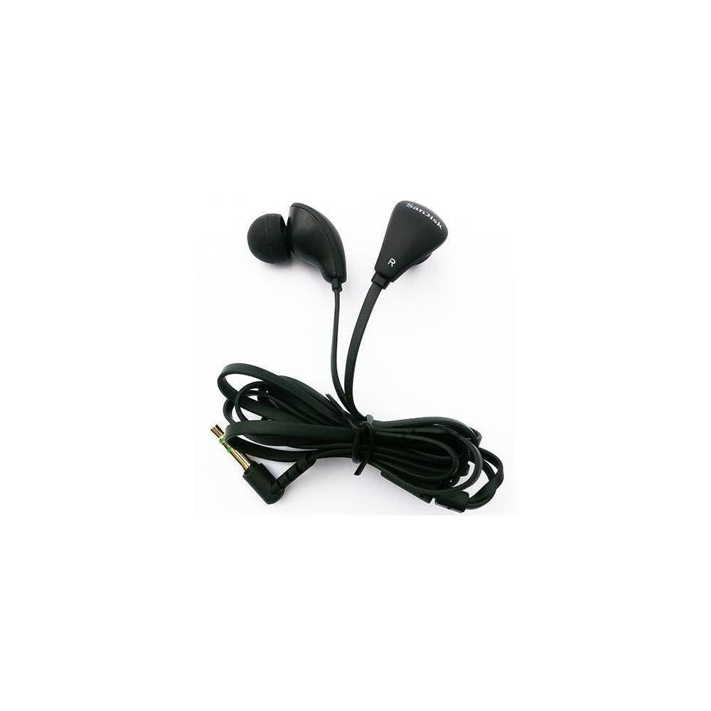 Auriculares Intraurales Sandisk Clip Sport, Color Negro Genuino - Venta Internacional.