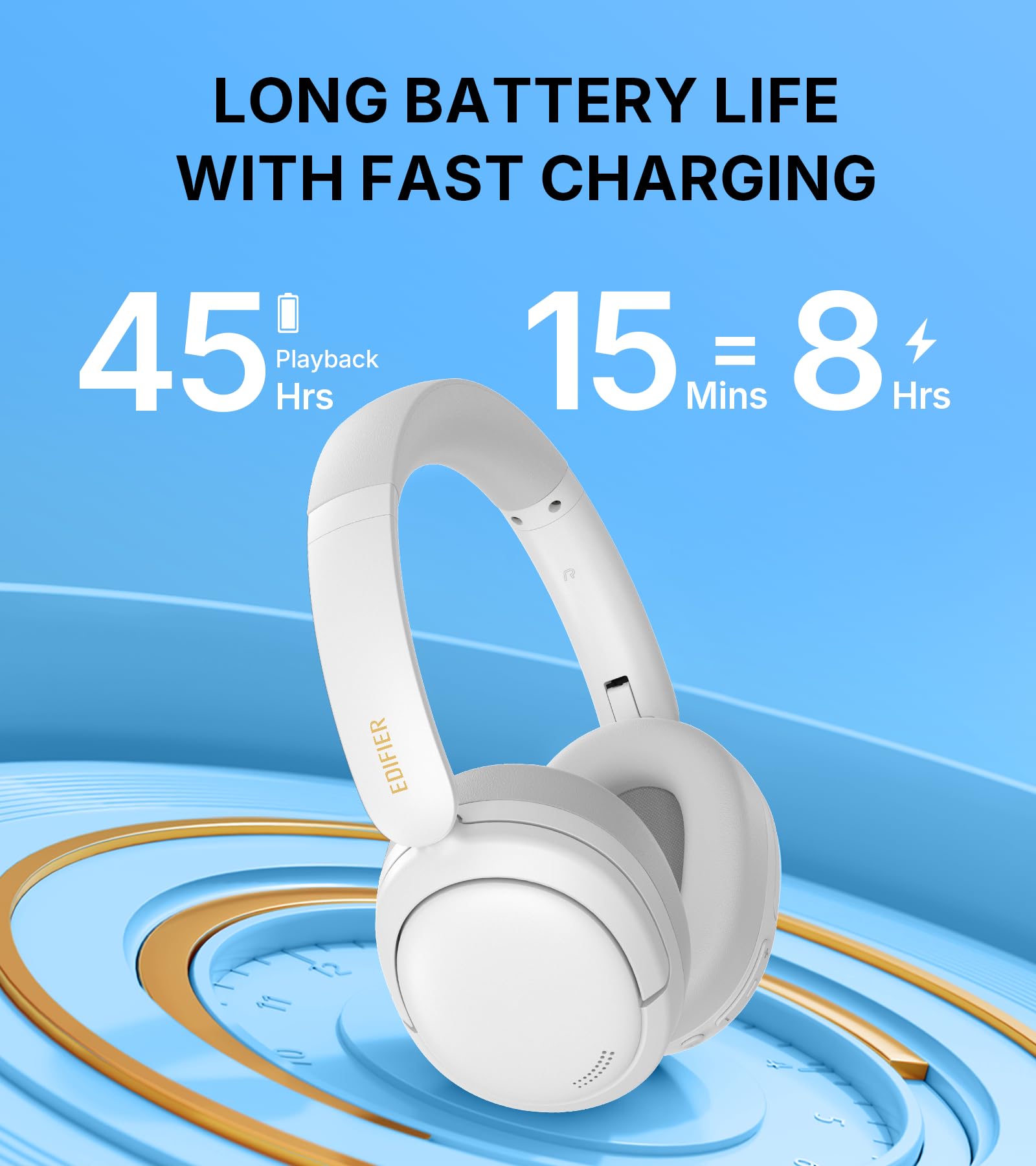 Foto 5 pulgar | Auriculares Supraaurales Inalámbricos Edifier W800bt Se Blancos - Venta Internacional.