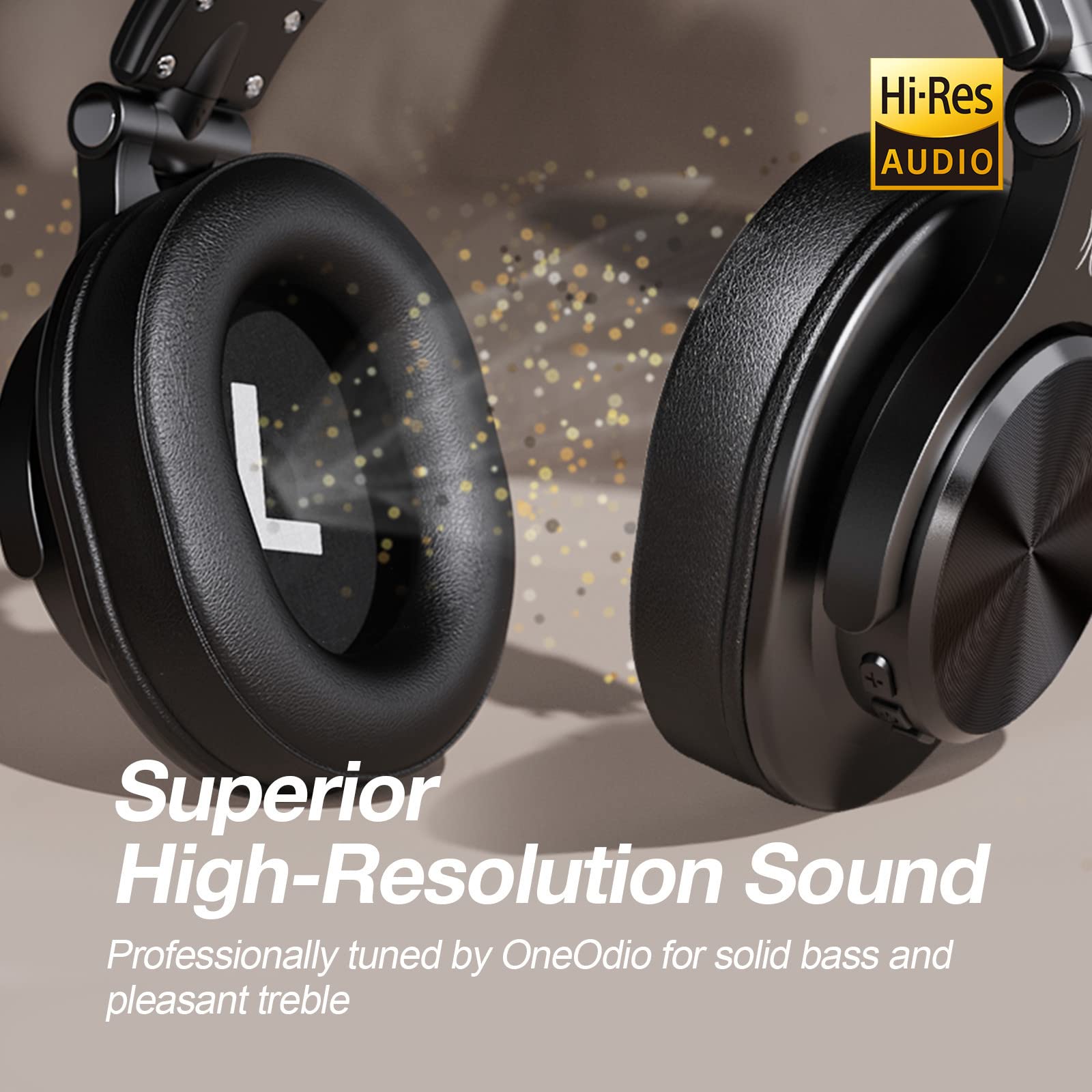 Foto 3 pulgar | Auriculares Supraaurales Bluetooth Oneodio A70 Con 72 Horas De Reproducción - Venta Internacional.