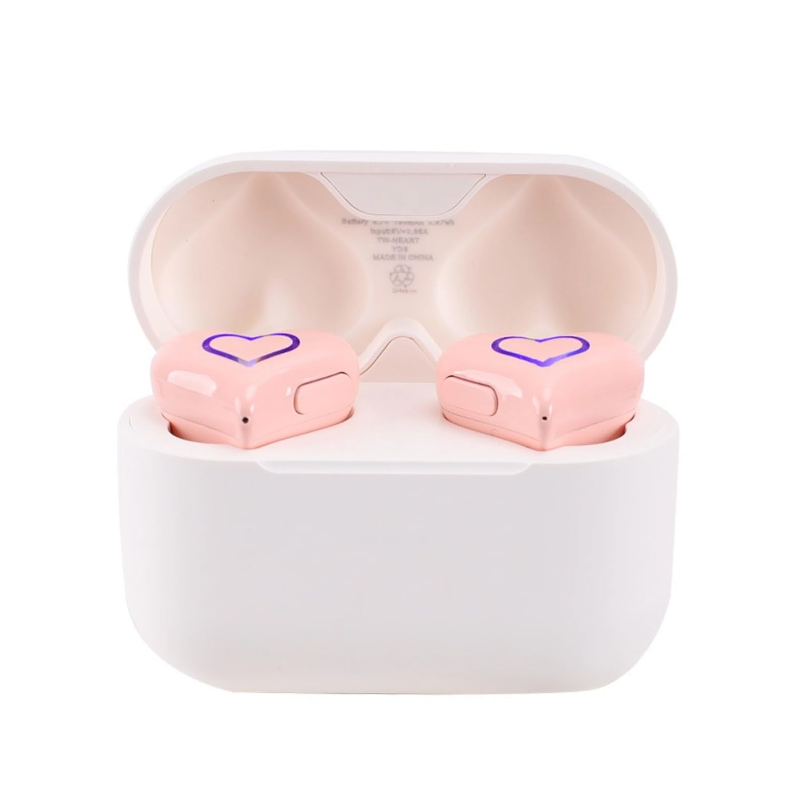 Foto 2 pulgar | Auriculares En Forma De Corazón Yoidesu Mejorados Con Light Bt5.3 - Venta Internacional.