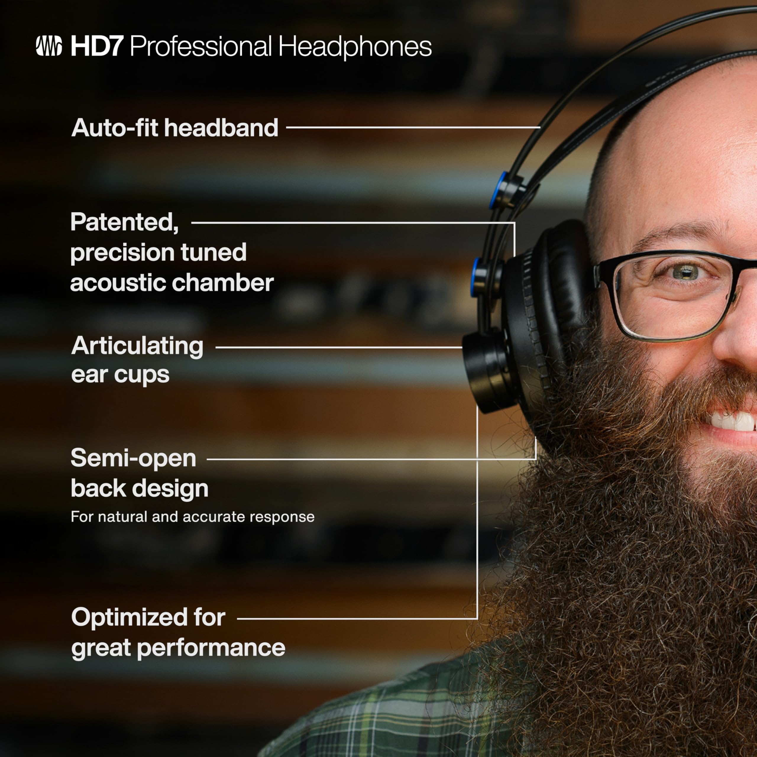 Foto 5 pulgar | Auriculares De Monitorización Presonus Hd7 Professional - Venta Internacional.