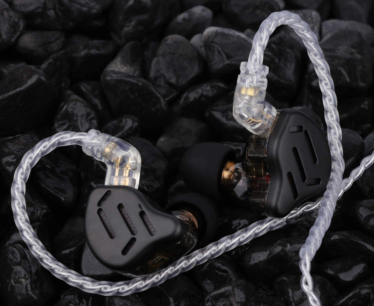 Foto 5 pulgar | Auriculares Linsoul Kz Zax 1dd+7ba Hybrid Driver Hifi Negros - Venta Internacional.