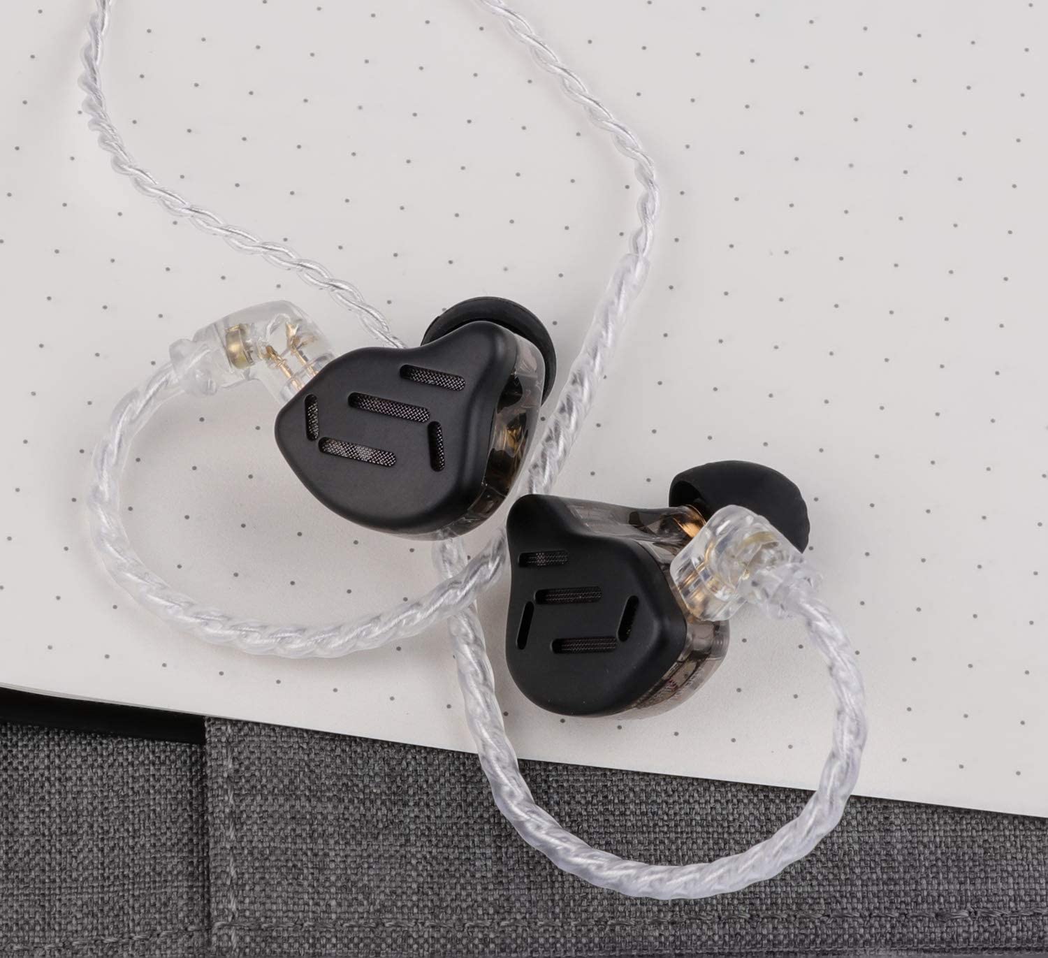 Foto 8 pulgar | Auriculares Linsoul Kz Zax 1dd+7ba Hybrid Driver Hifi Negros - Venta Internacional.