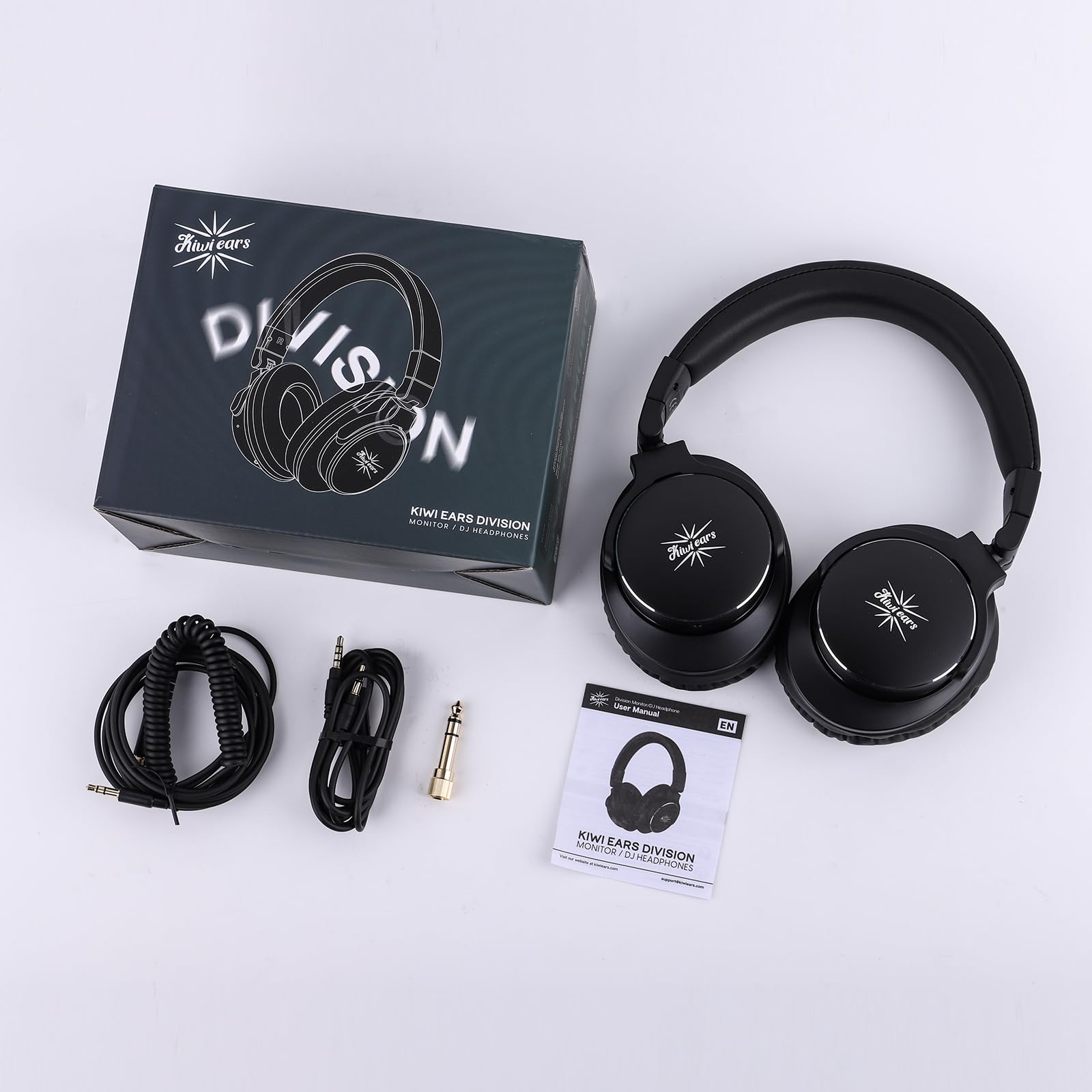 Foto 7 | Auriculares Linsoul Kiwi Ears Division Over Ear 40 Mm Con Cable Bla - Venta Internacional.