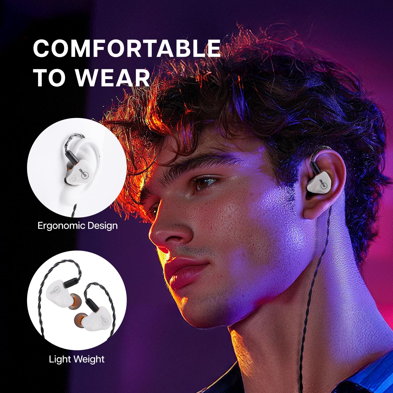 Foto 5 pulgar | Auriculares Linsoul Ziigaat X Fresh Reviews Arete 1dd+4ba Iem - Venta Internacional.