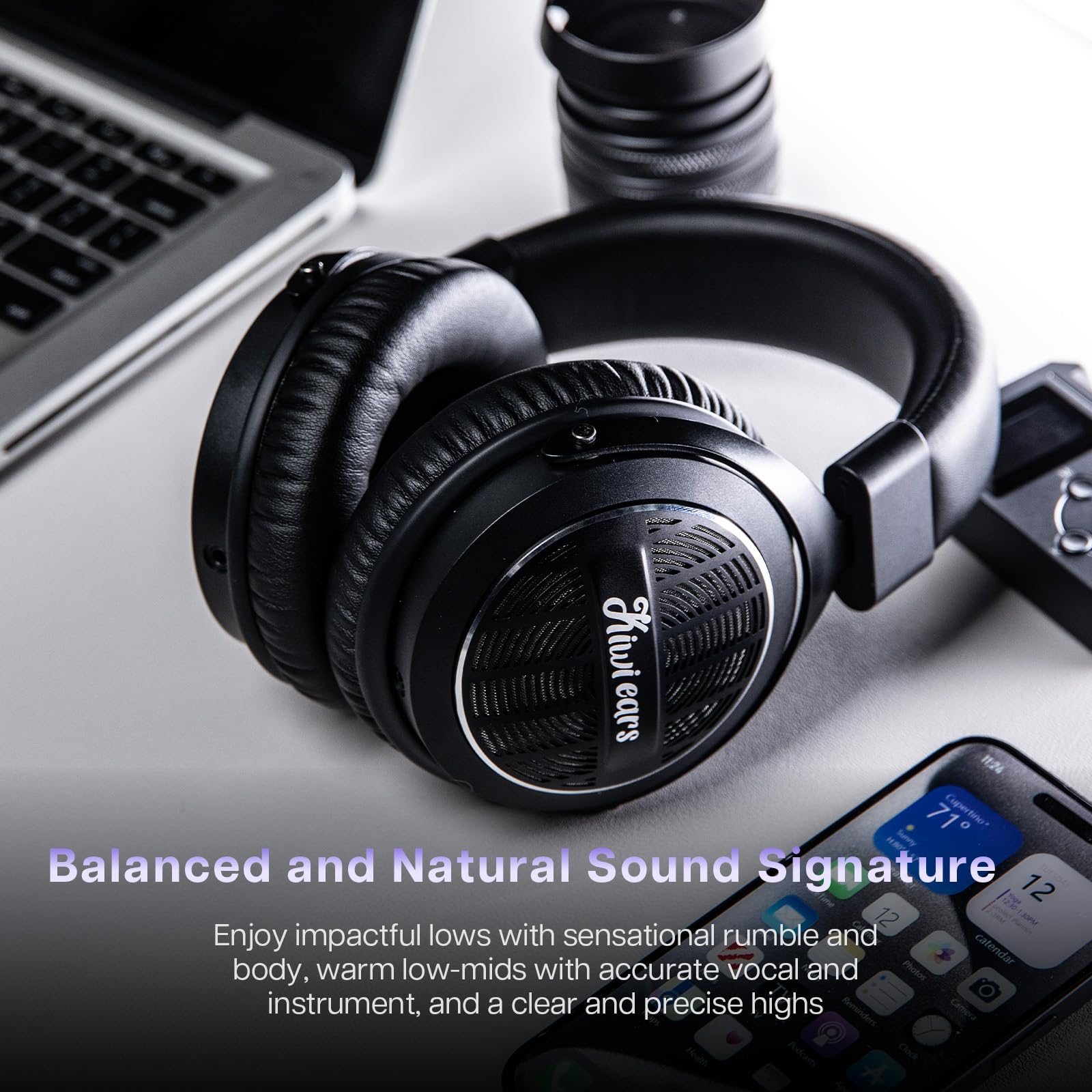 Foto 4 pulgar | Auriculares Linsoul Kiwi Ears Ellipse Over Ear Studio Con Controlador De 50 Mm - Venta Internacional.