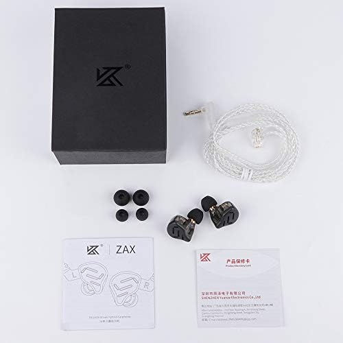Foto 7 | Auriculares Linsoul Kz Zax 1dd+7ba Hybrid Driver Hifi Con Micrófono - Venta Internacional.