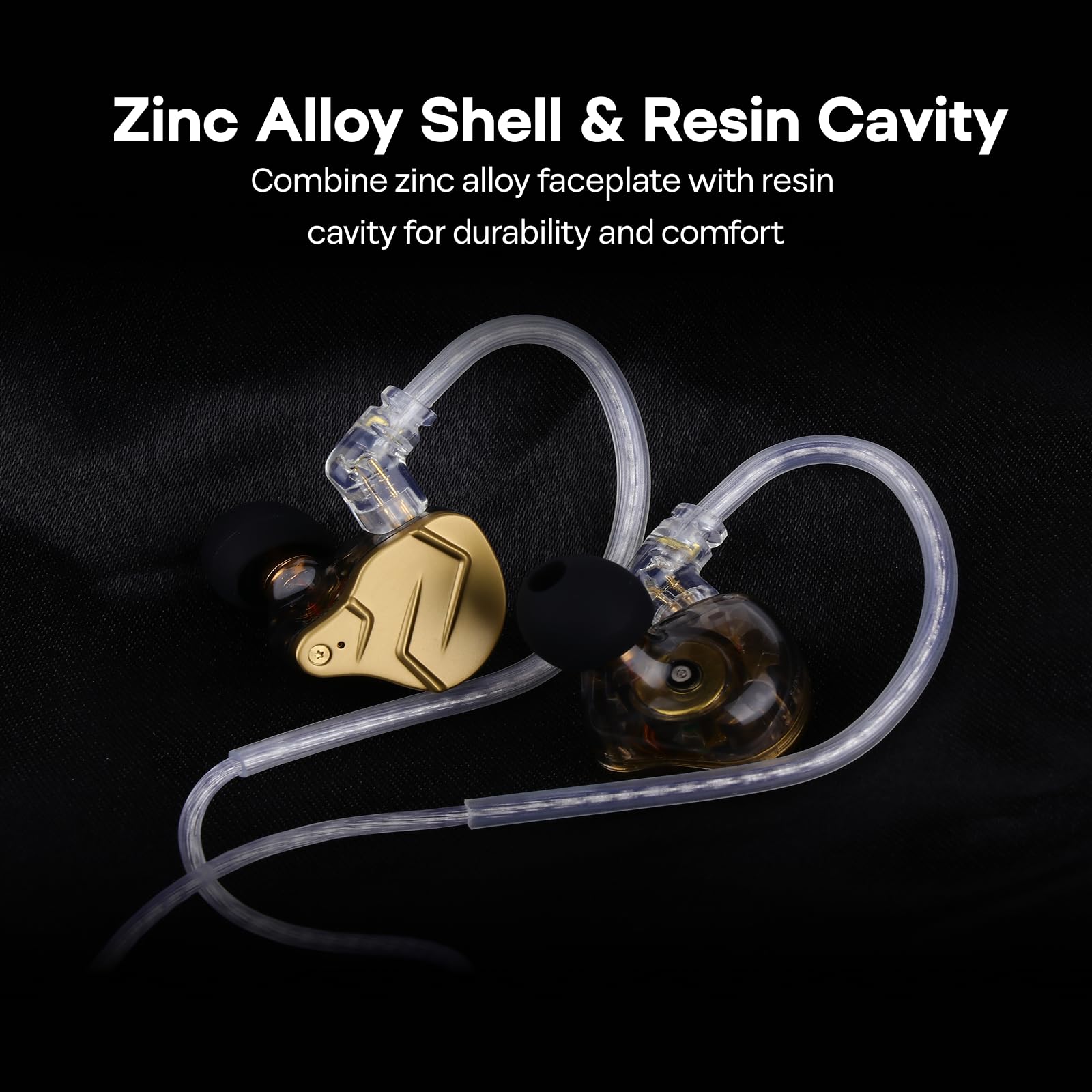 Foto 5 pulgar | Auriculares Kz Zsn Pro X Con Doble Controlador 1ba+1dd Hybrid Metal - Venta Internacional.