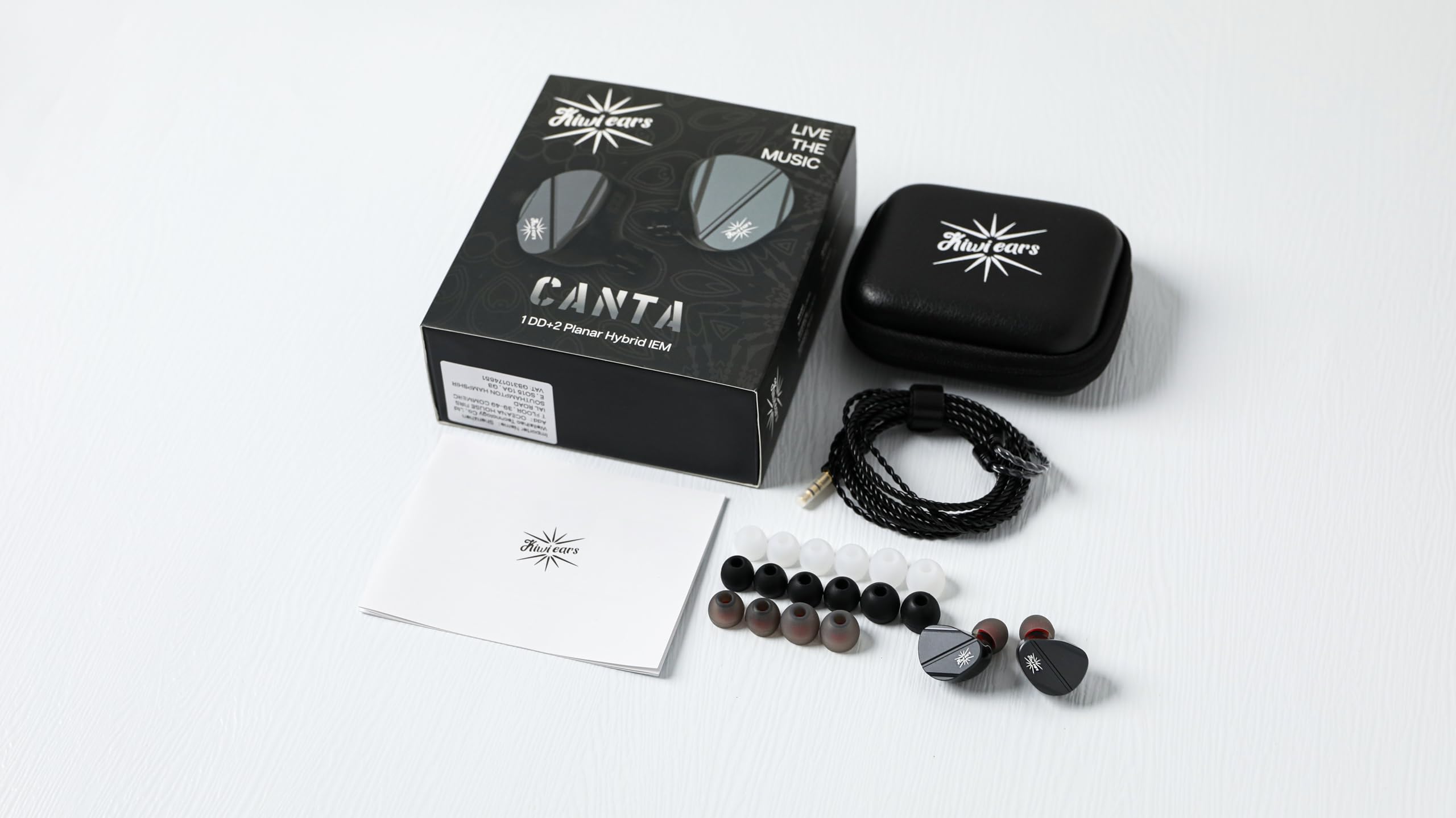 Foto 7 pulgar | Auriculares Linsoul Kiwi Ears Canta 1dd+2 Planar Hybrid Iem - Venta Internacional.