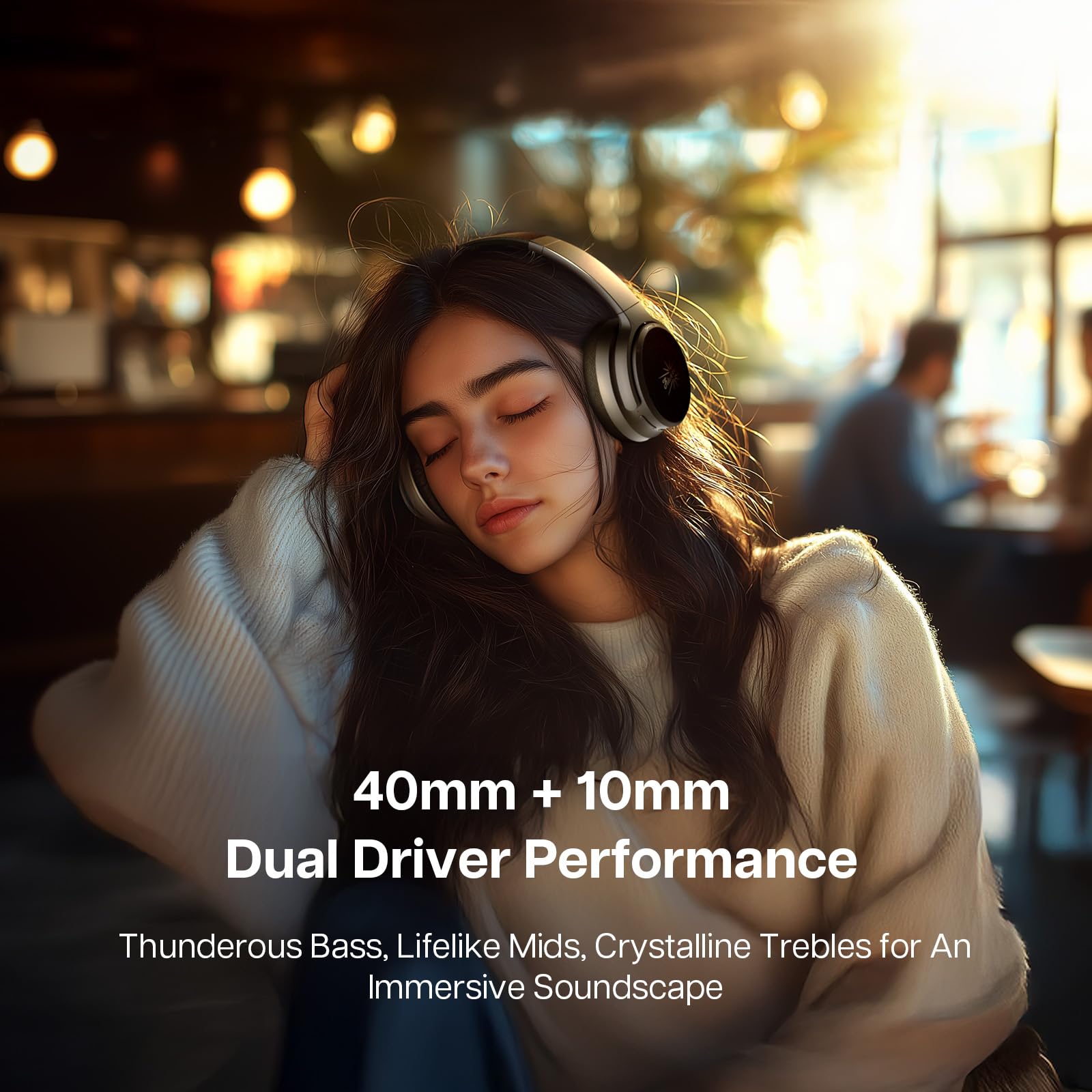 Foto 6 pulgar | Auriculares Supraaurales Inalámbricos Linsoul Kiwi Ears Ardor Bluetooth 5.4 - Venta Internacional.