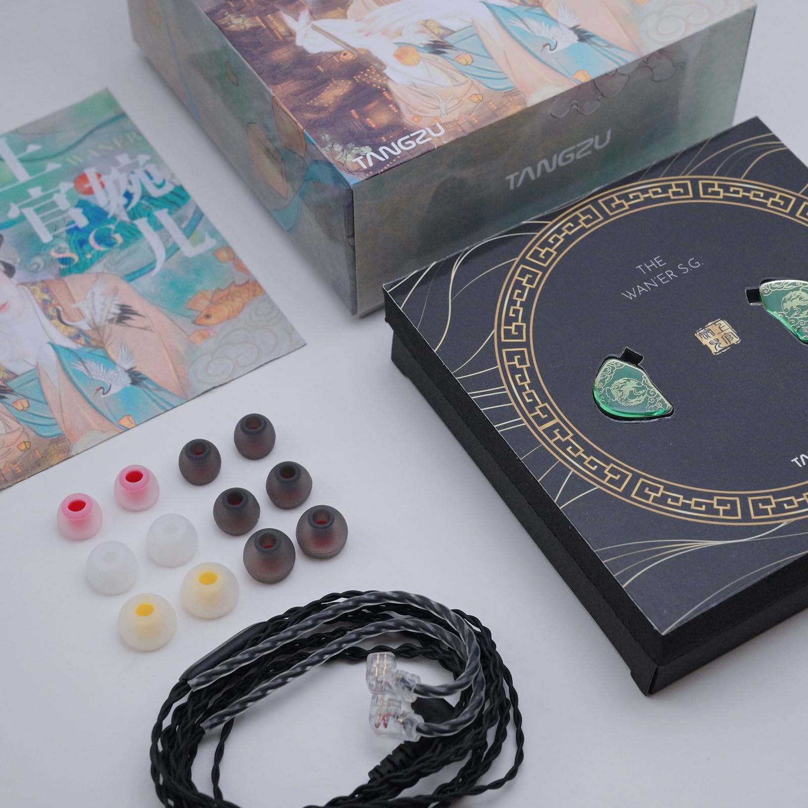 Foto 8 pulgar | Auriculares Intraurales Linsoul Tangzu Wan'er S.g Hifi Con Micrófono Verde - Venta Internacional.
