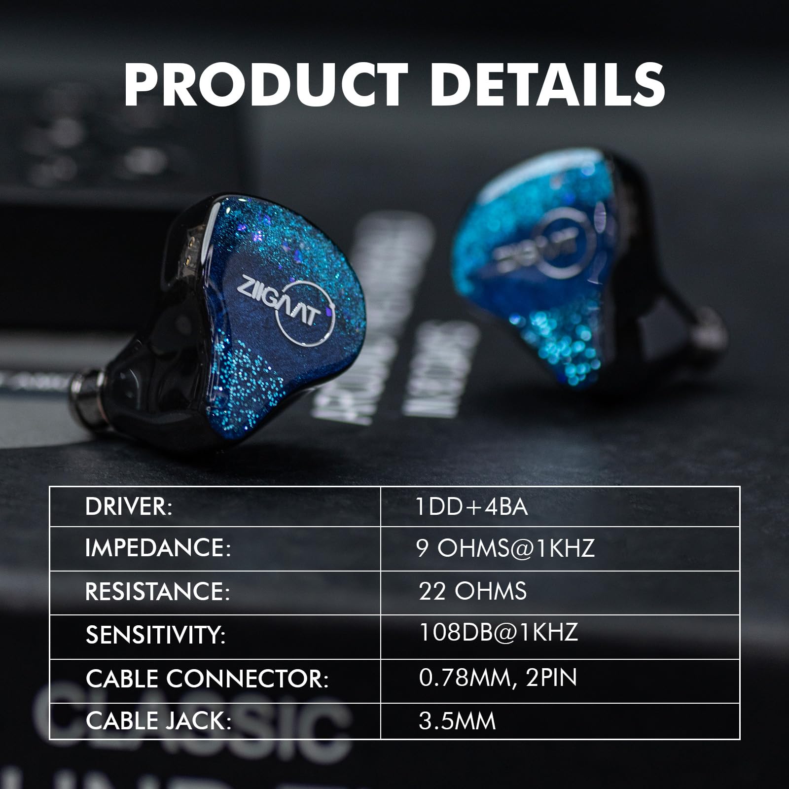 Foto 3 pulgar | Auriculares Linsoul Ziigaat X Fresh Reviews Arete 1dd+4ba Hybrid - Venta Internacional.