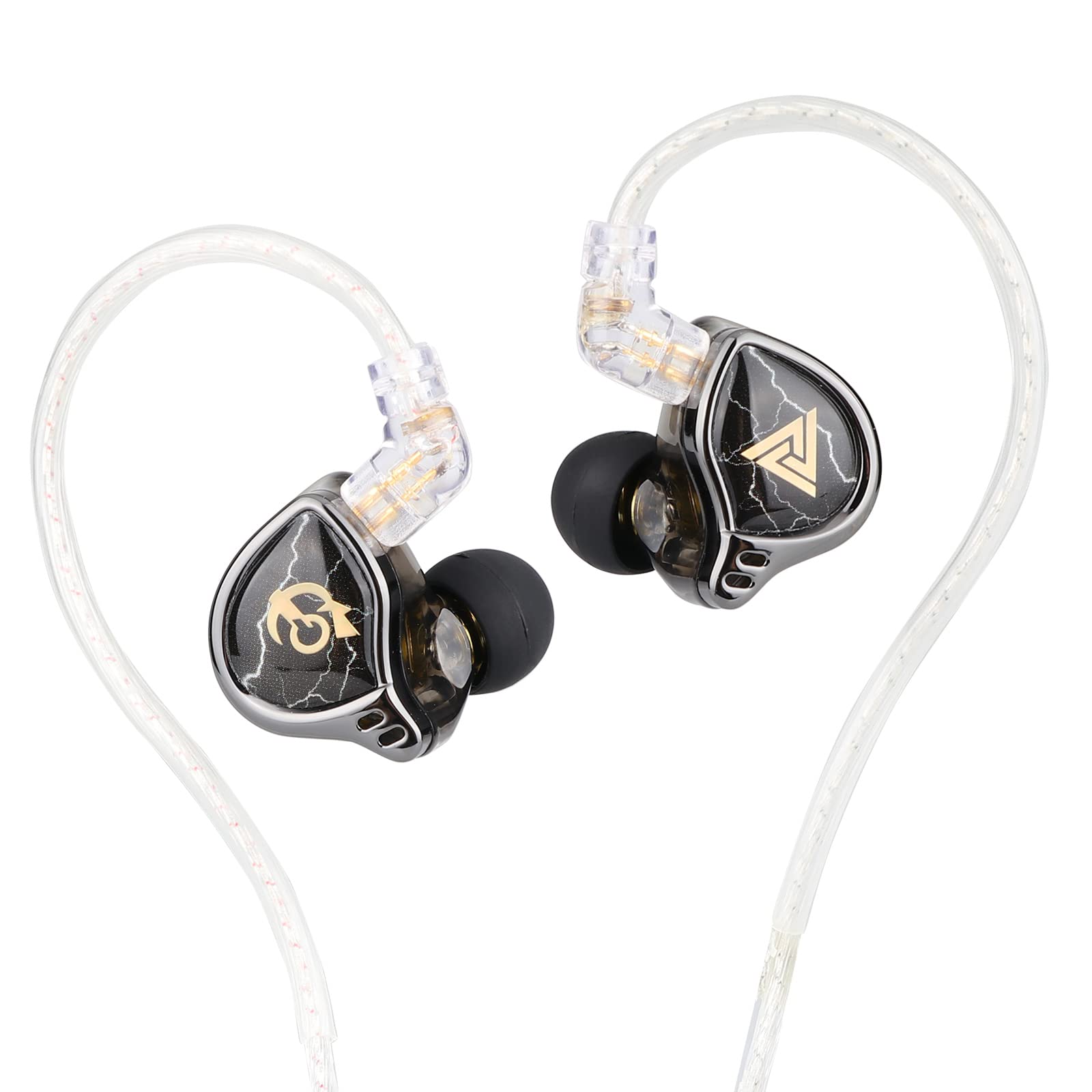 Foto 3 pulgar | Auriculares Con Monitor Intraural Linsoul Qkz X Hbb Titanium 10 Mm - Venta Internacional.