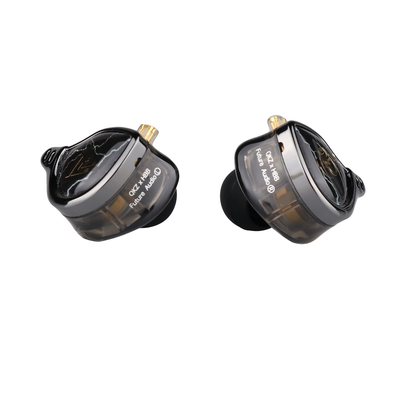 Foto 4 pulgar | Auriculares Con Monitor Intraural Linsoul Qkz X Hbb Titanium 10 Mm - Venta Internacional.