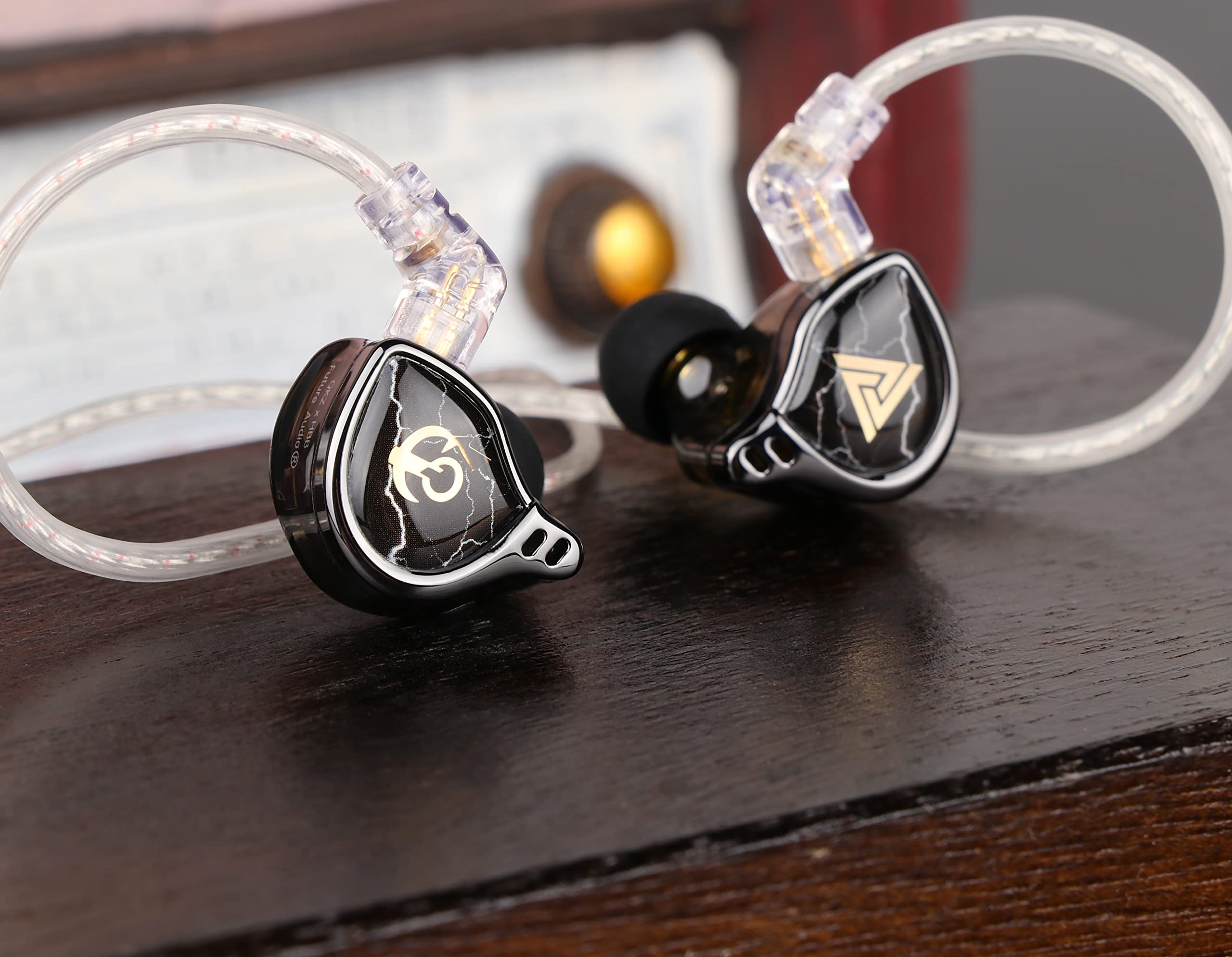 Foto 6 pulgar | Auriculares Con Monitor Intraural Linsoul Qkz X Hbb Titanium 10 Mm - Venta Internacional.