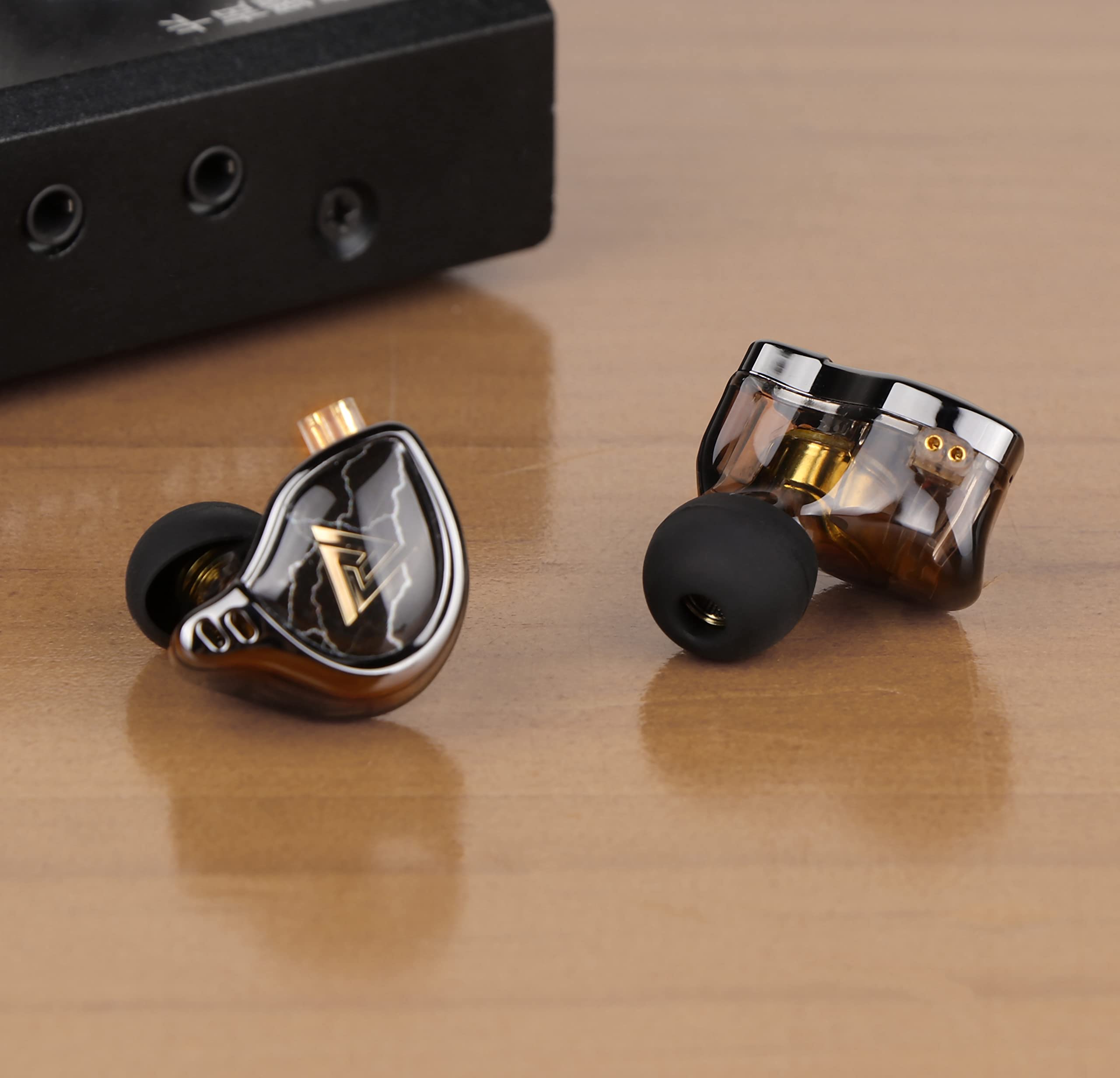 Foto 7 | Auriculares Con Monitor Intraural Linsoul Qkz X Hbb Titanium 10 Mm - Venta Internacional.