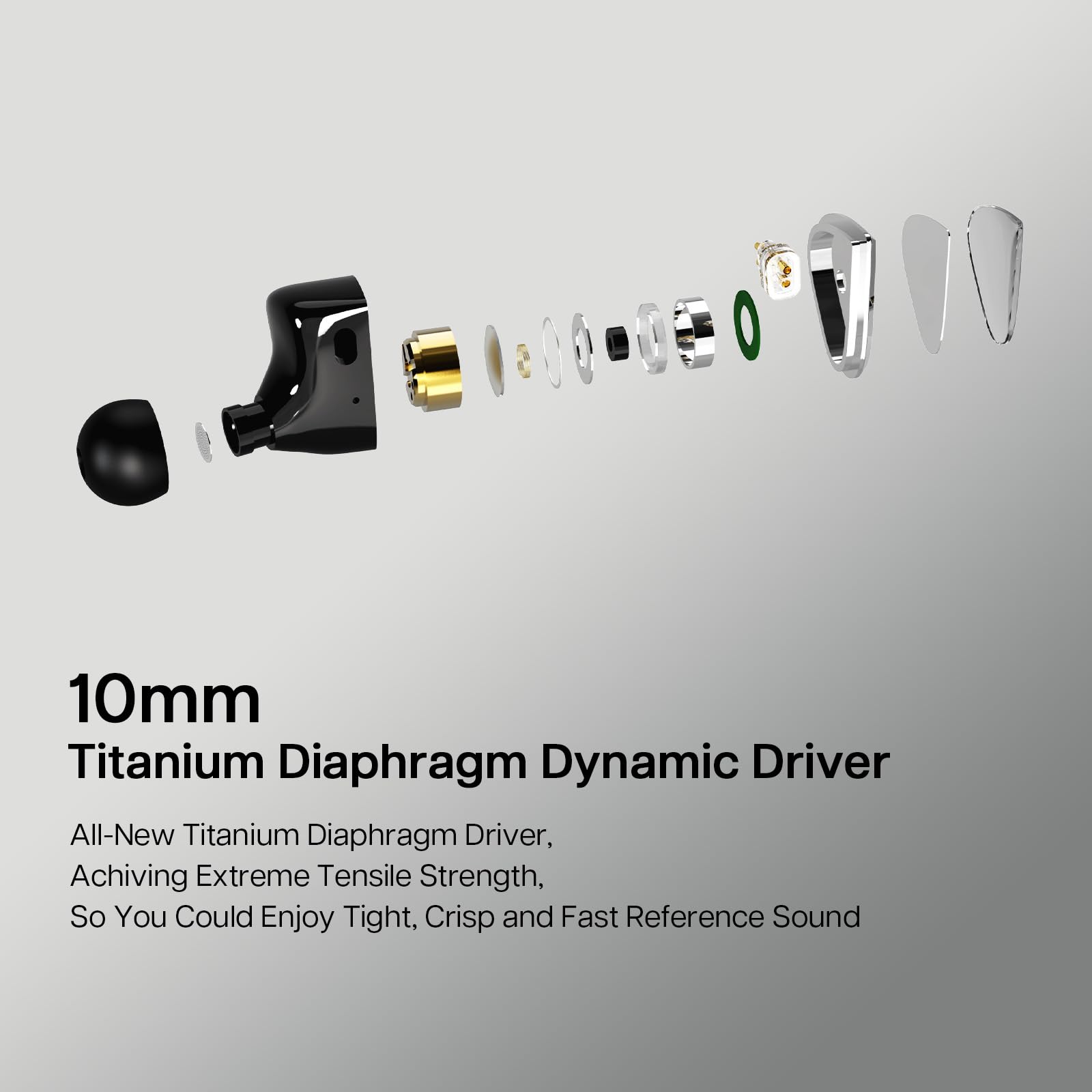 Foto 5 pulgar | Monitor Intraural Linsoul Tripowin X 10dibi Vivace Driver 10mm - Venta Internacional.