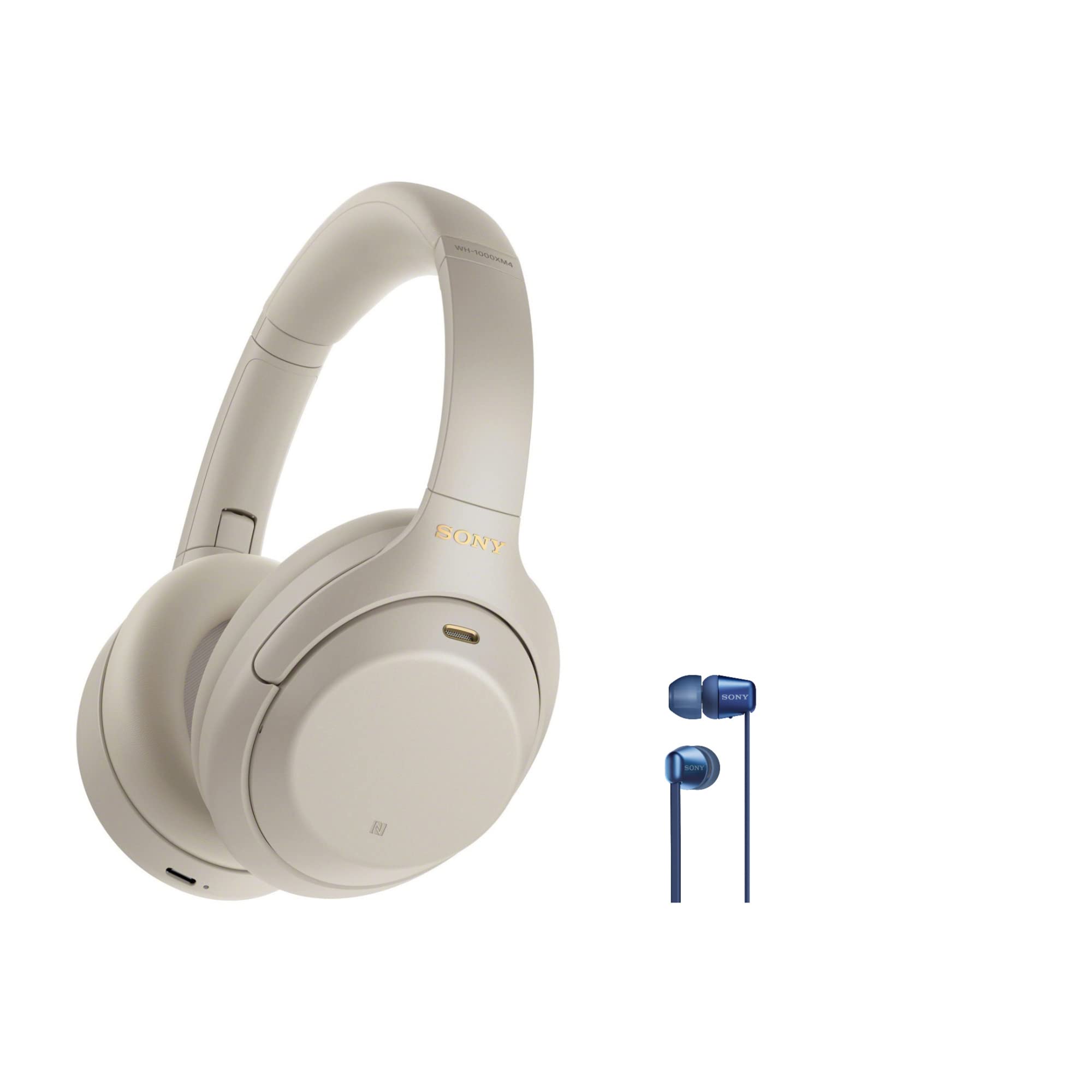 Foto 2 pulgar | Auriculares Sony Wh-1000xm4 Inalámbricos Con Cancelación De Ruido Plateados - Venta Internacional.