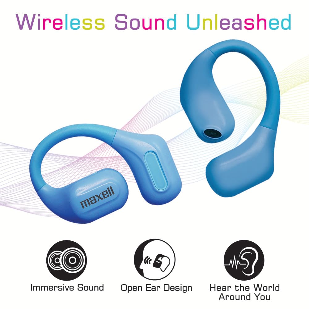 Foto 4 pulgar | Ganchos Bluetooth Abiertos Maxell Ows Pro, 18 Horas De Reproducción - Venta Internacional.