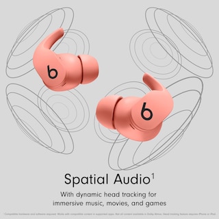 Foto 3 | Auriculares Inalámbricos Con Cancelación De Ruido Beats Fit Pro Coral Pink - Venta Internacional.