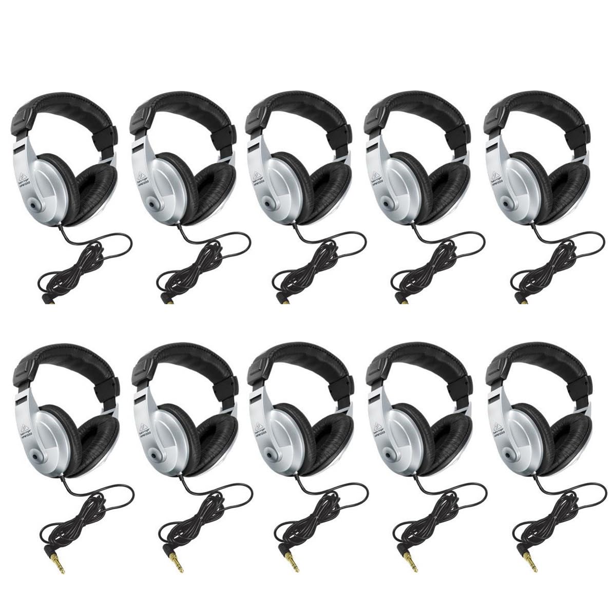Auriculares Behringer Hpm-1000 Multiusos Con Parte Trasera Cerrada, Paquete De 10 - Venta Internacional.