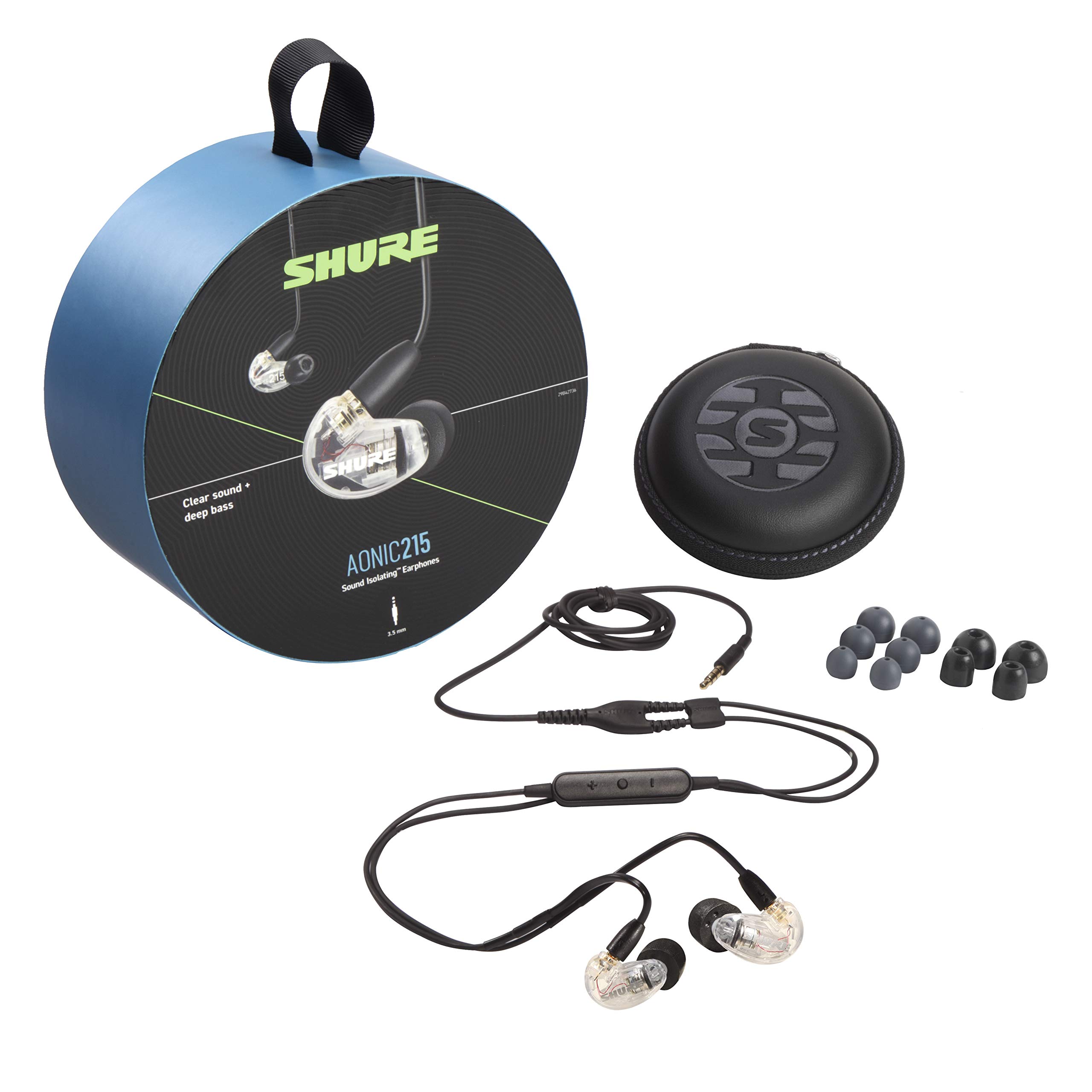 Foto 3 pulgar | Auriculares Aislantes De Sonido Con Cable Shure Aonic 215 Clear - Venta Internacional.