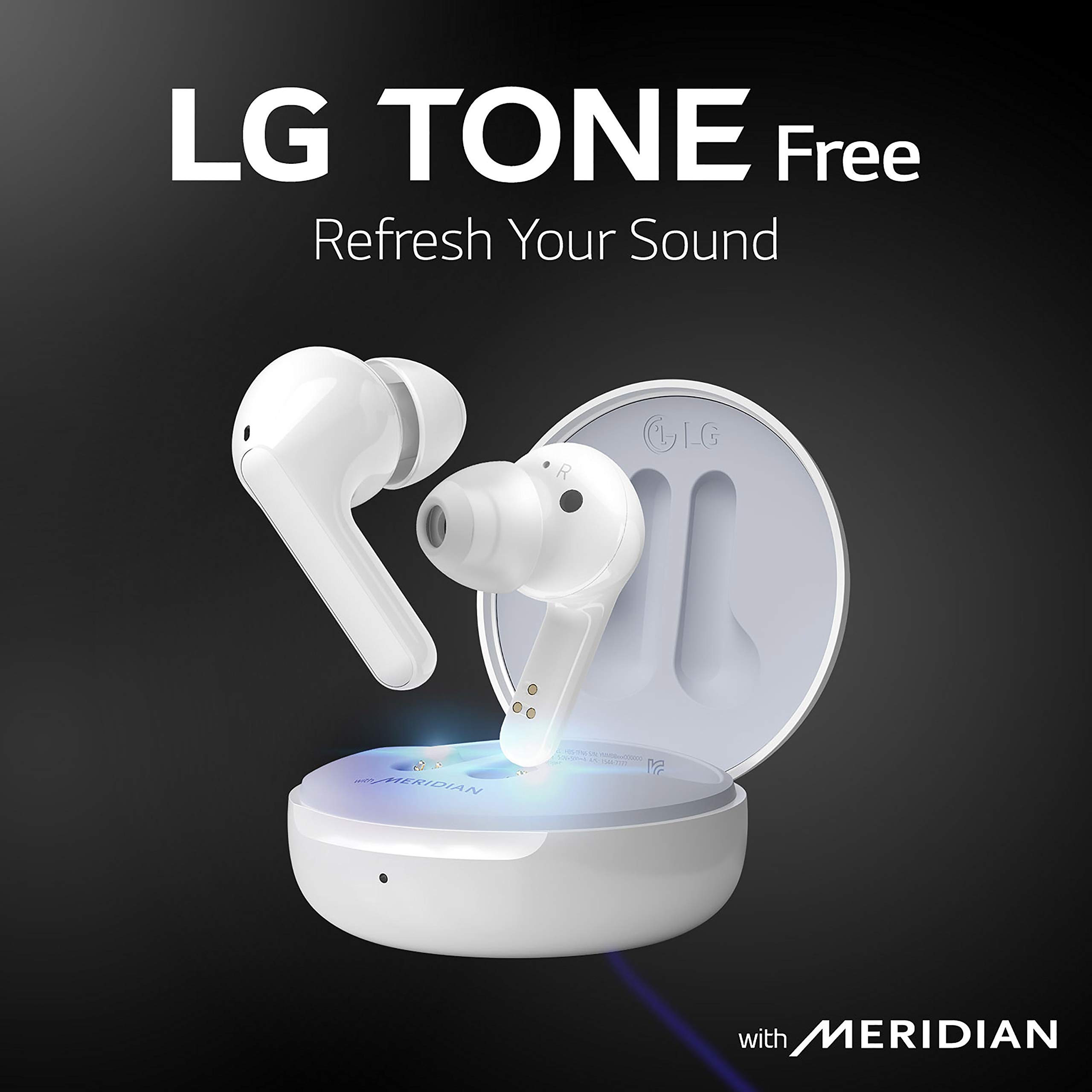 Foto 3 pulgar | Auriculares Bluetooth Con Carga Inalámbrica Lg Tone Free Fn5w - Venta Internacional.