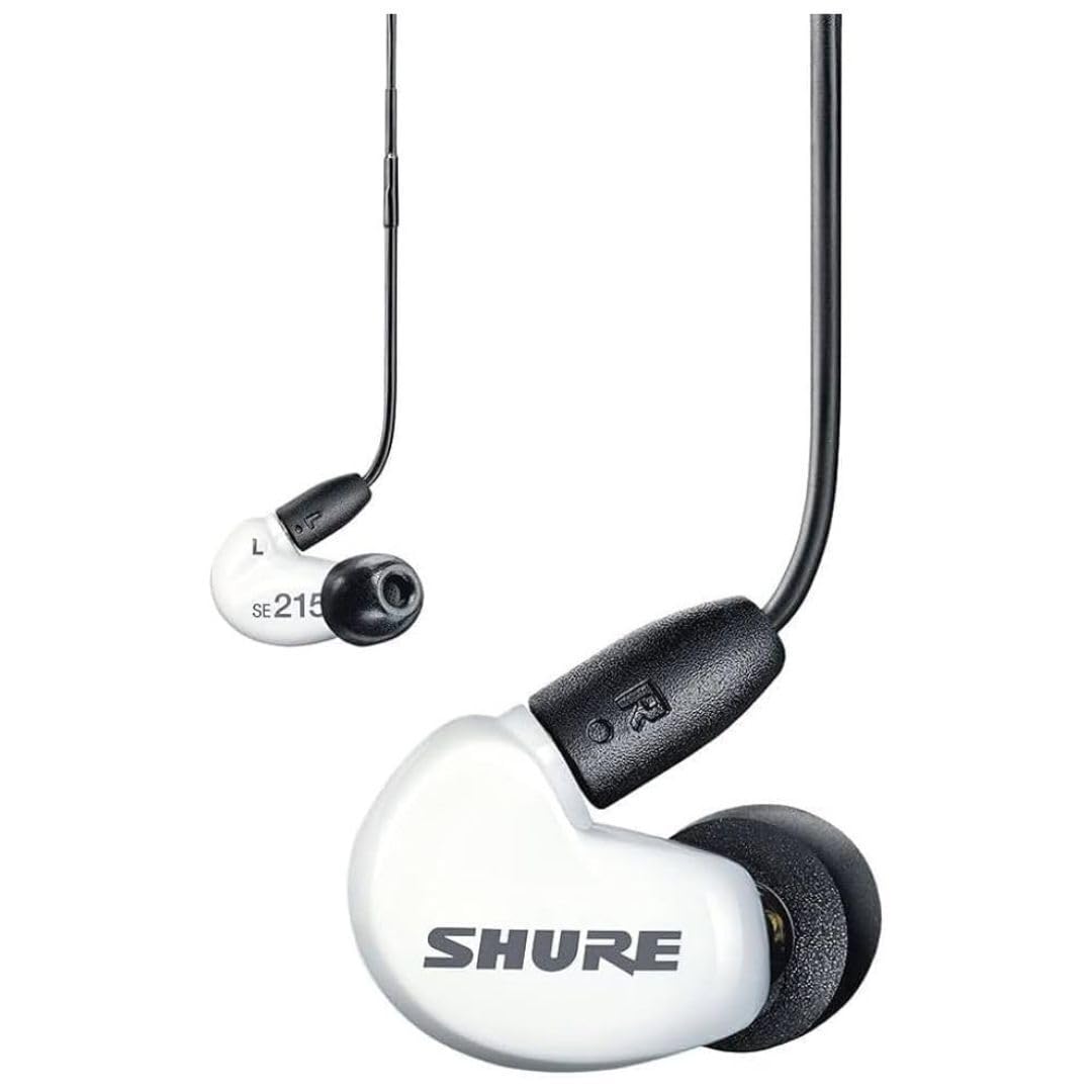 Foto 3 pulgar | Auriculares Aislantes De Sonido Con Cable Shure Aonic 215 - Blancos - Venta Internacional.