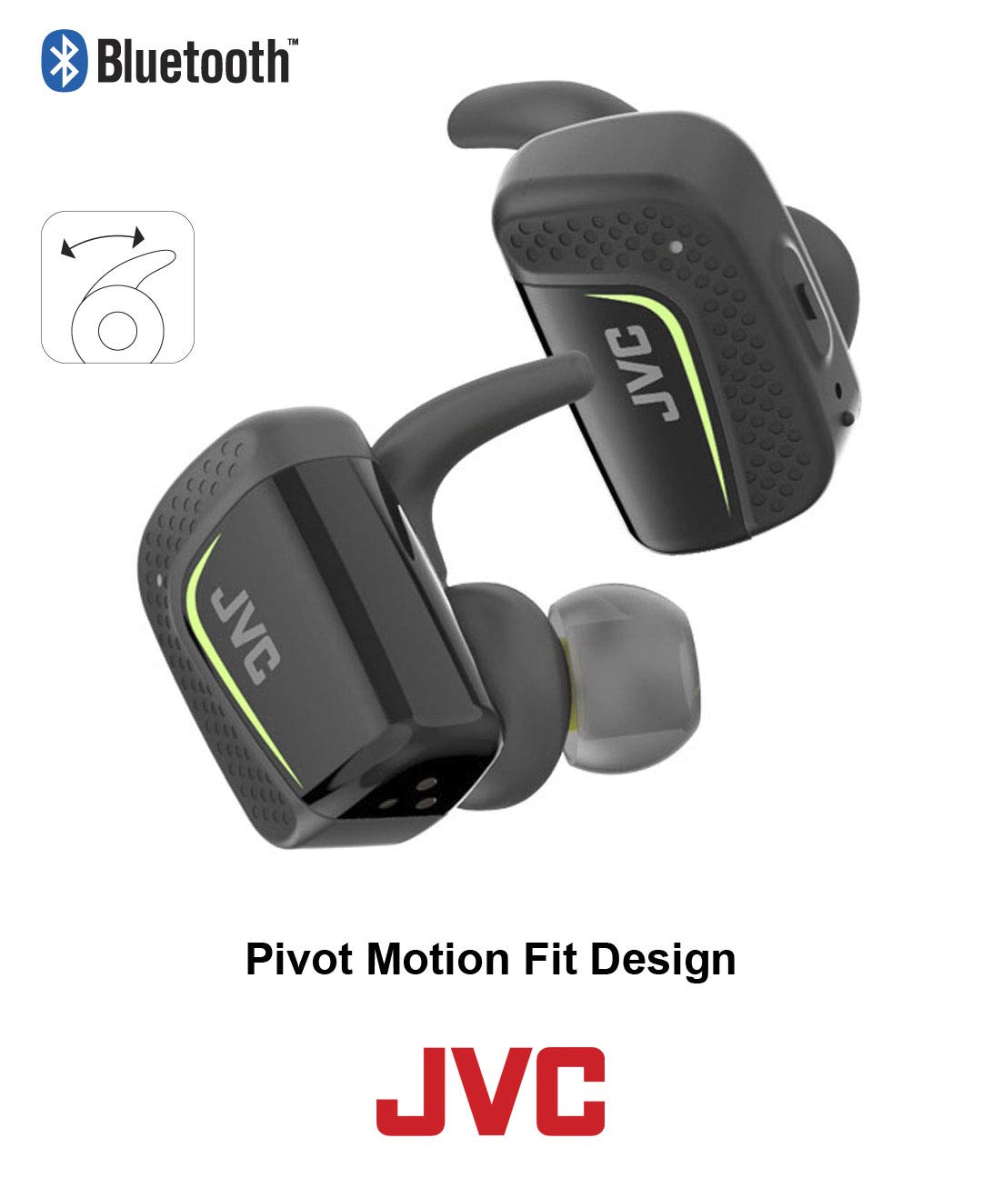 Foto 2 | Auriculares True Wireless Jvc Haet90btb Sports Ipx5 Bluetooth - Venta Internacional.