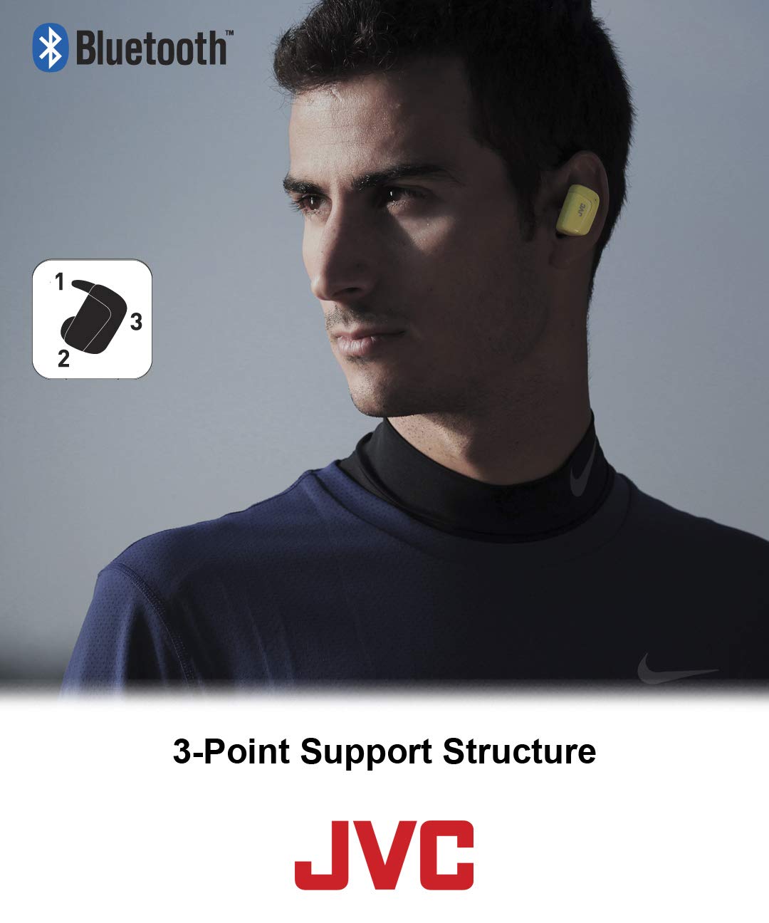 Foto 6 pulgar | Auriculares True Wireless Jvc Haet90btb Sports Ipx5 Bluetooth - Venta Internacional.