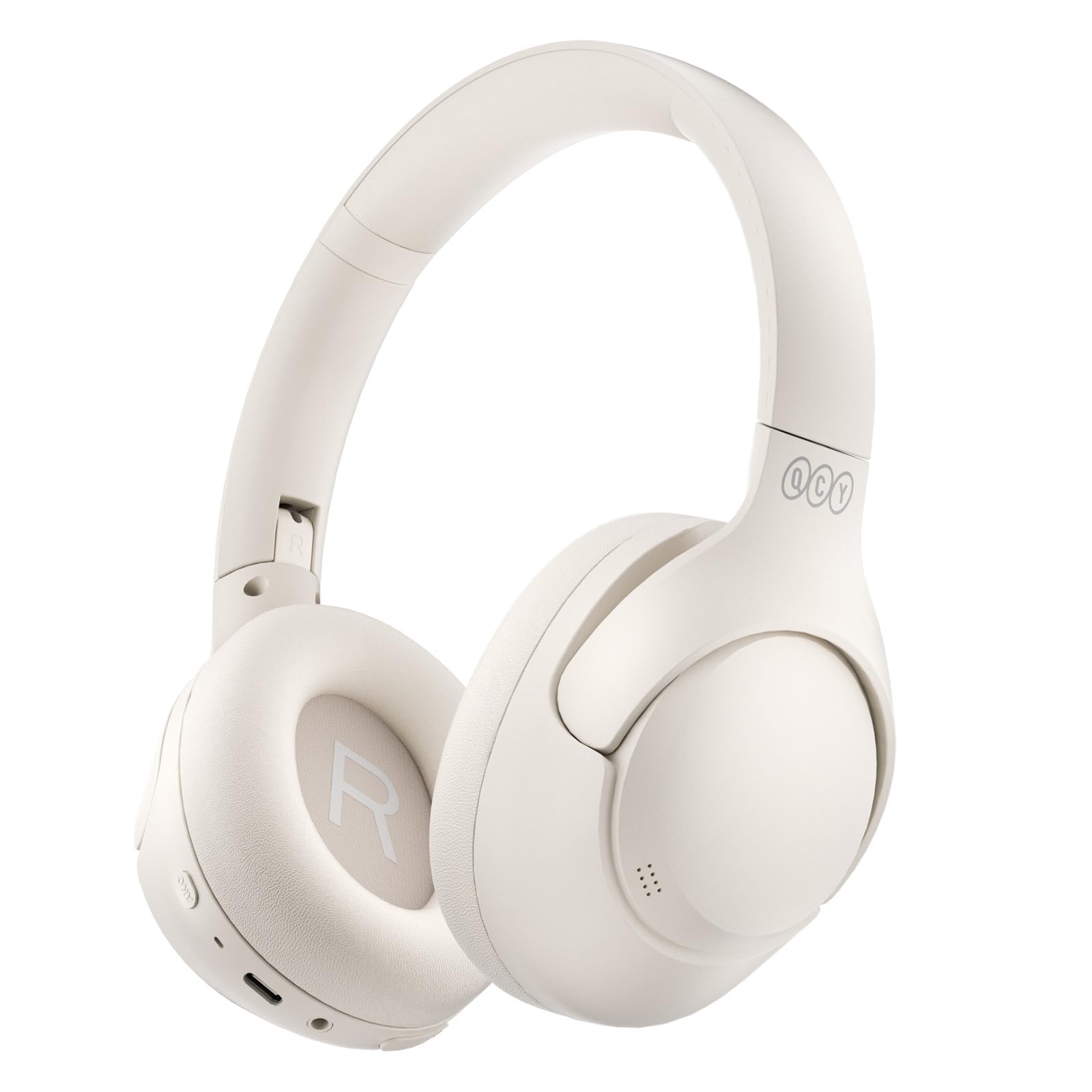 Auriculares Bluetooth Qcy H3 Anc Para Colocar Sobre Las Orejas Con Micrófono 60h, Color Blanco - Venta Internacional.