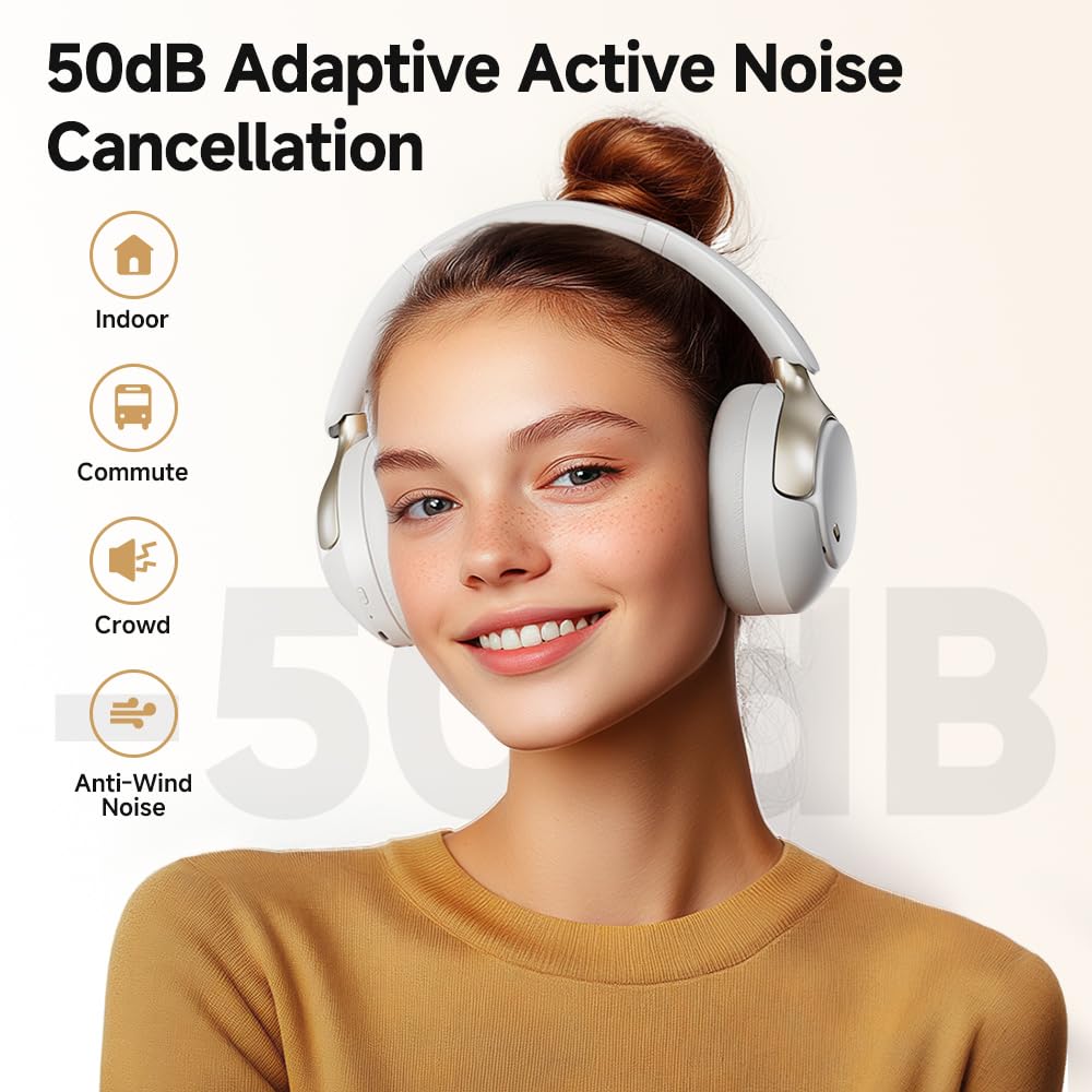 Foto 3 pulgar | Auriculares Inalámbricos Qcy H3 Pro Adaptive Anc Para Colocar Sobre Las Orejas - Venta Internacional.