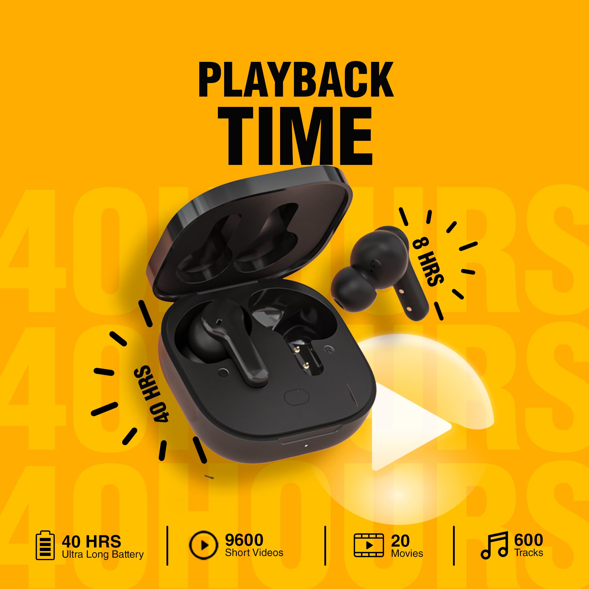 Foto 4 pulgar | Auriculares True Wireless Qcy T13 Bluetooth 5.1 40 Horas De Reproducción - Venta Internacional.