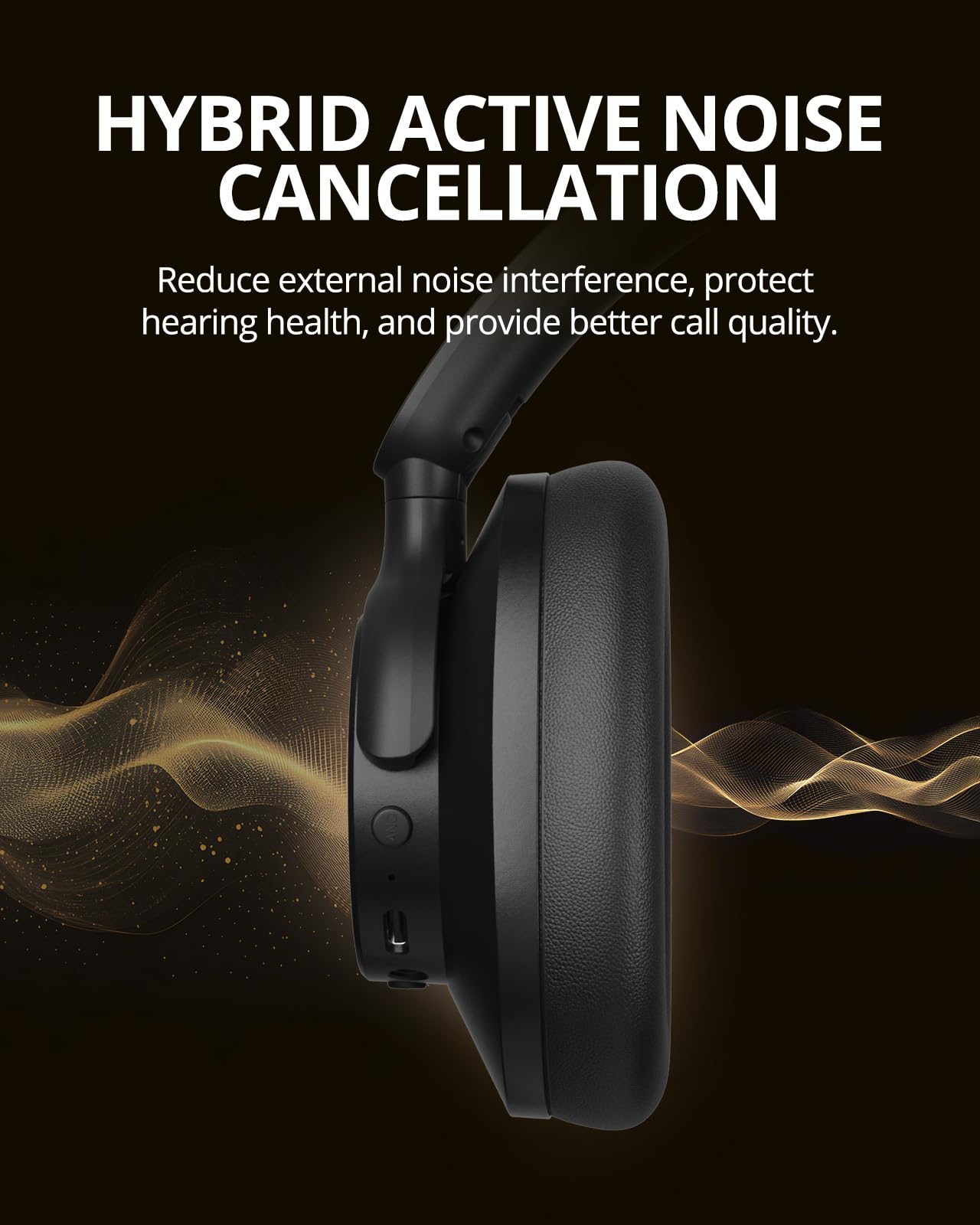Foto 4 pulgar | Auriculares Tronsmart Q20s Hybrid Con Cancelación Activa De Ruido - Venta Internacional.